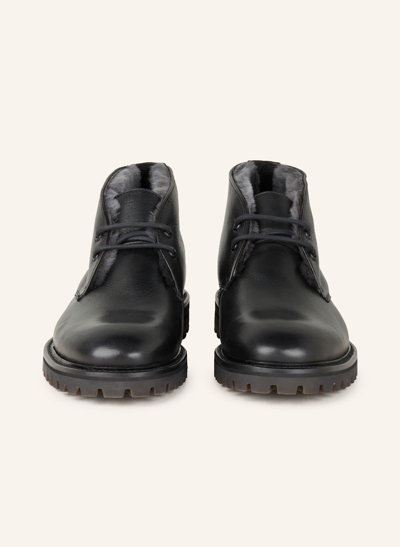 LLOYD Buty sznurowane OXFORD: CZARNY