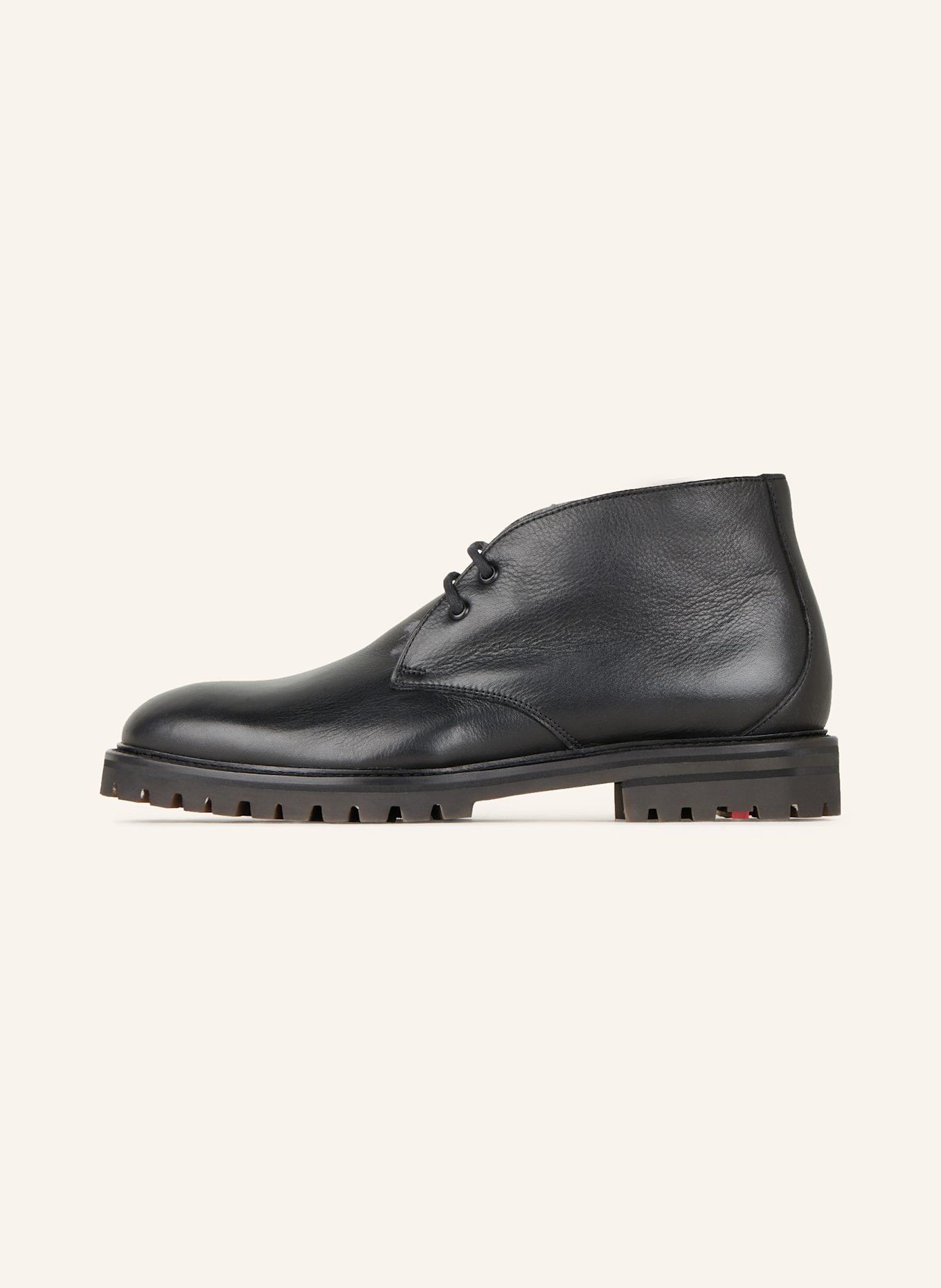 LLOYD Buty sznurowane OXFORD: CZARNY