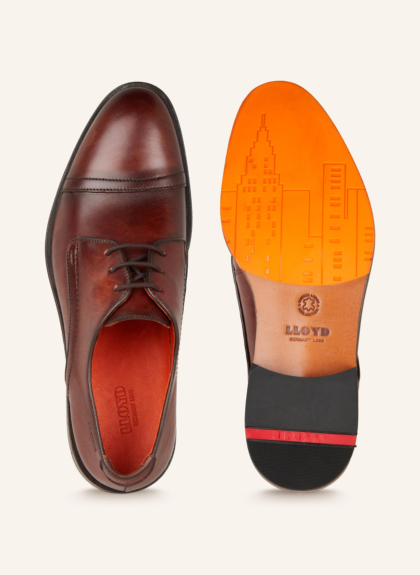 LLOYD Schnürer PARLETT: BRAUN