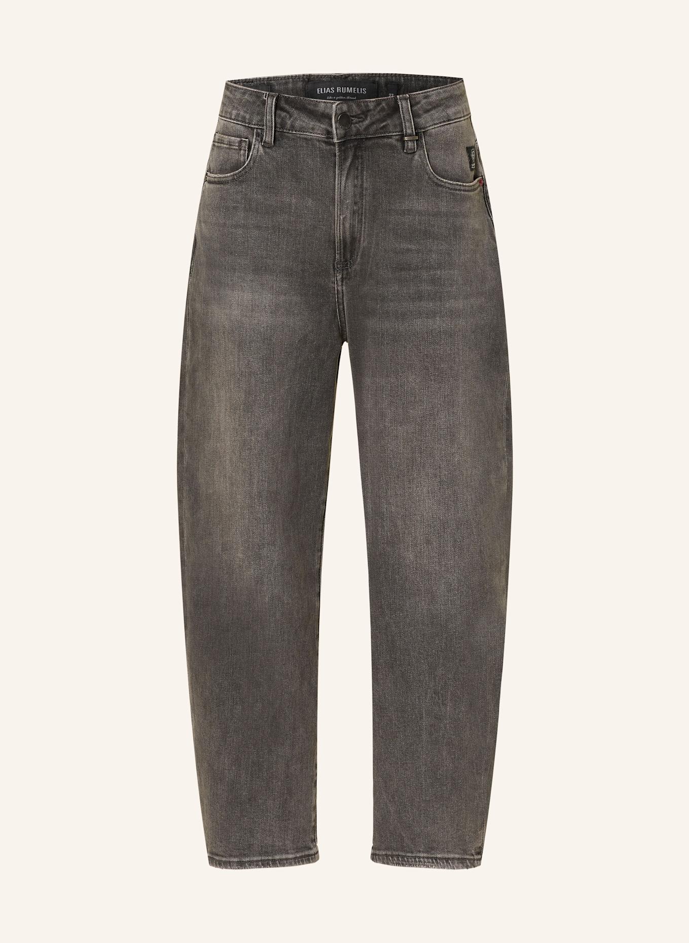 ELIAS RUMELIS Barrel Jeans YOANA: 1053 tech grey