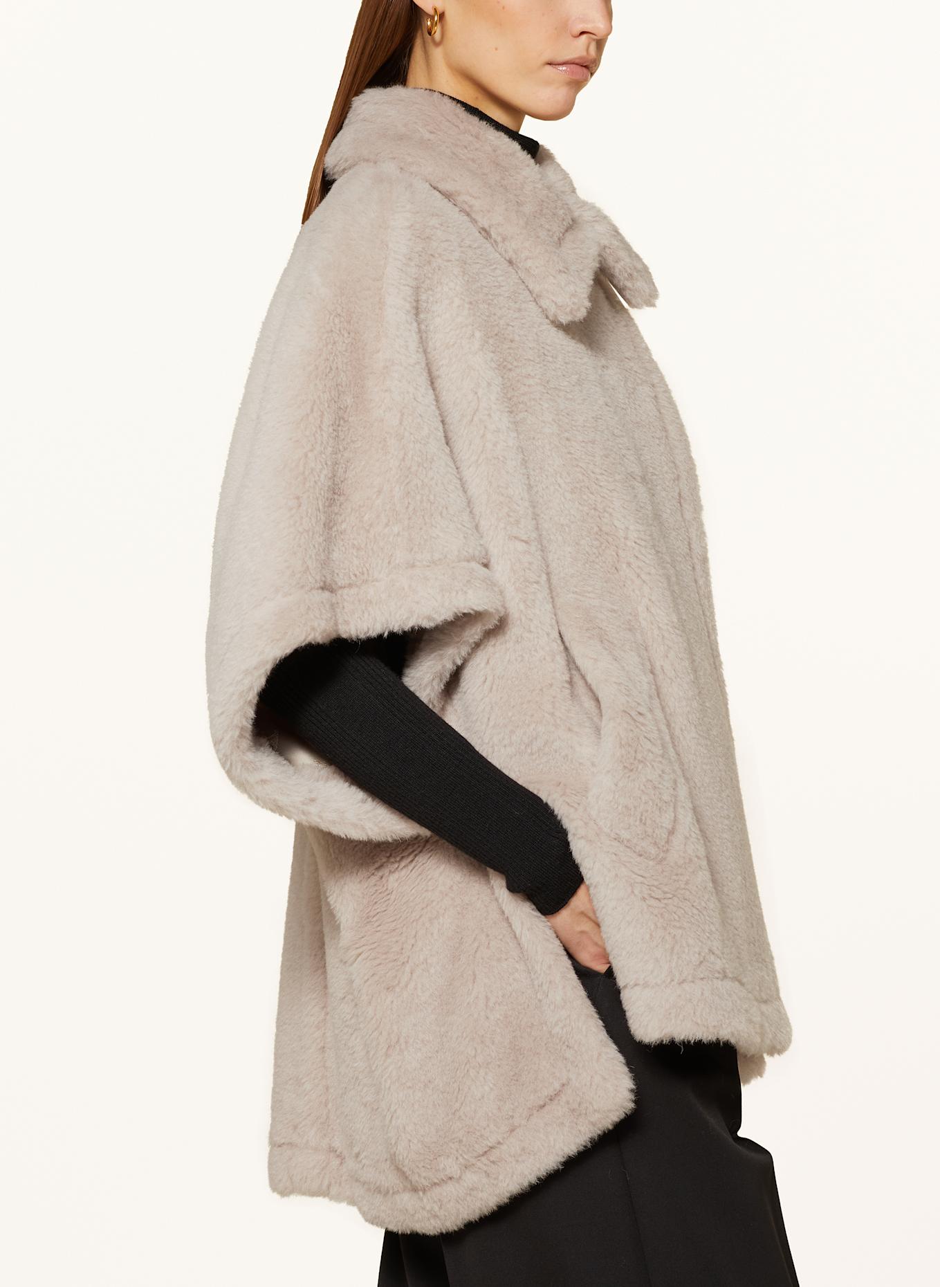Max Mara Cape TEBE1 with alpaca in light brown