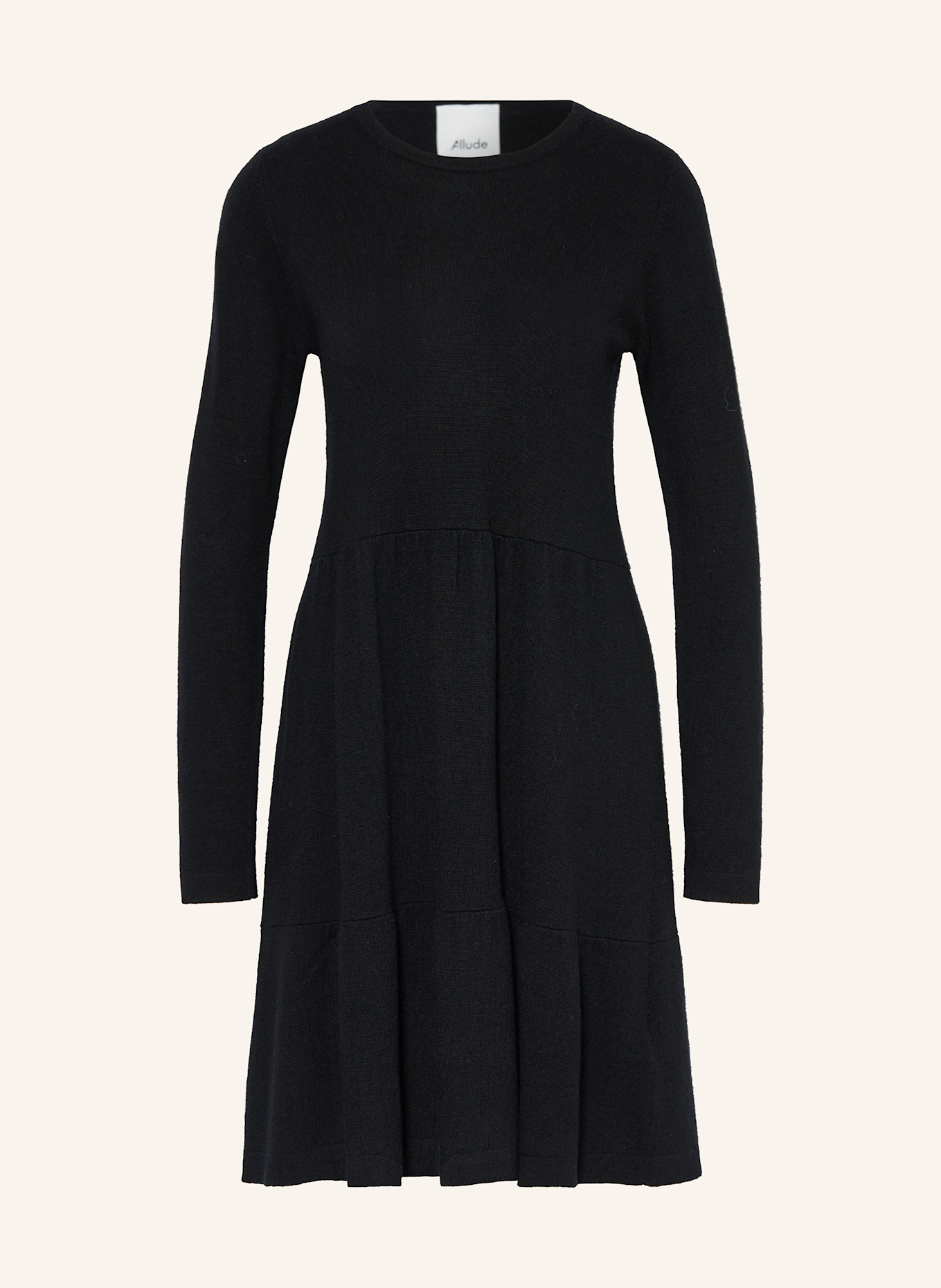 Allude strickkleid schwarz Clearance