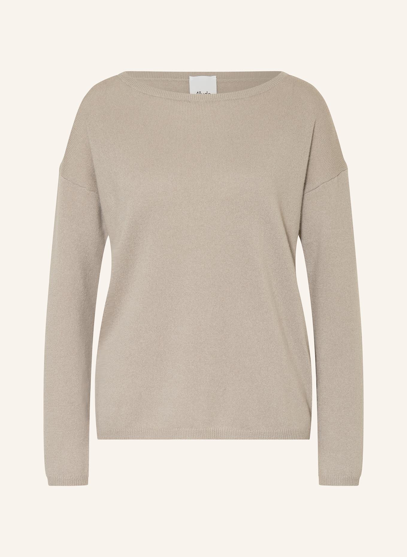 ALLUDE Cashmere sweater, Color: TAUPE (Image 1)