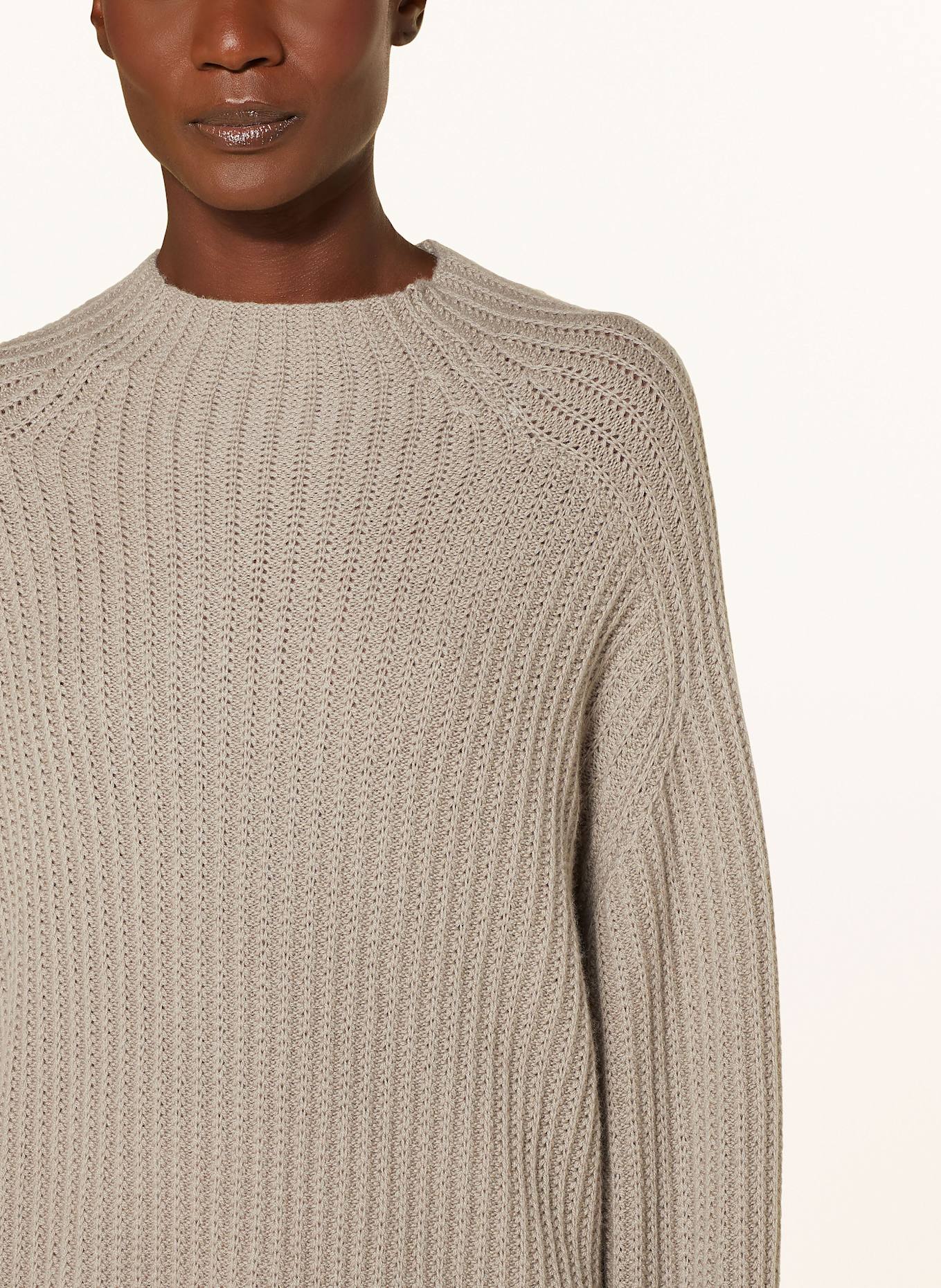 Taupe color sweater top