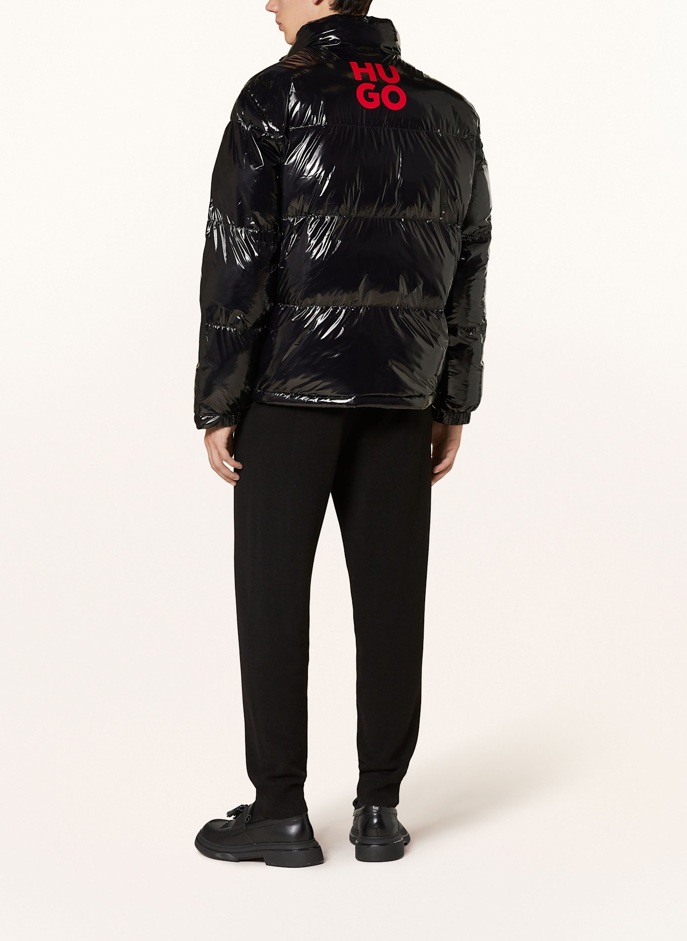 HUGO Steppjacke BIRON: SCHWARZ