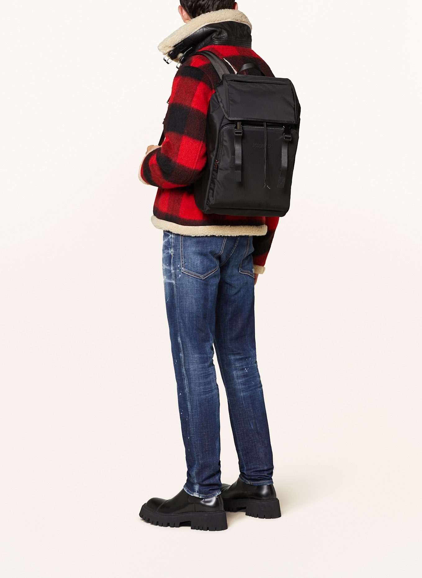 DSQUARED2 Backpack in black