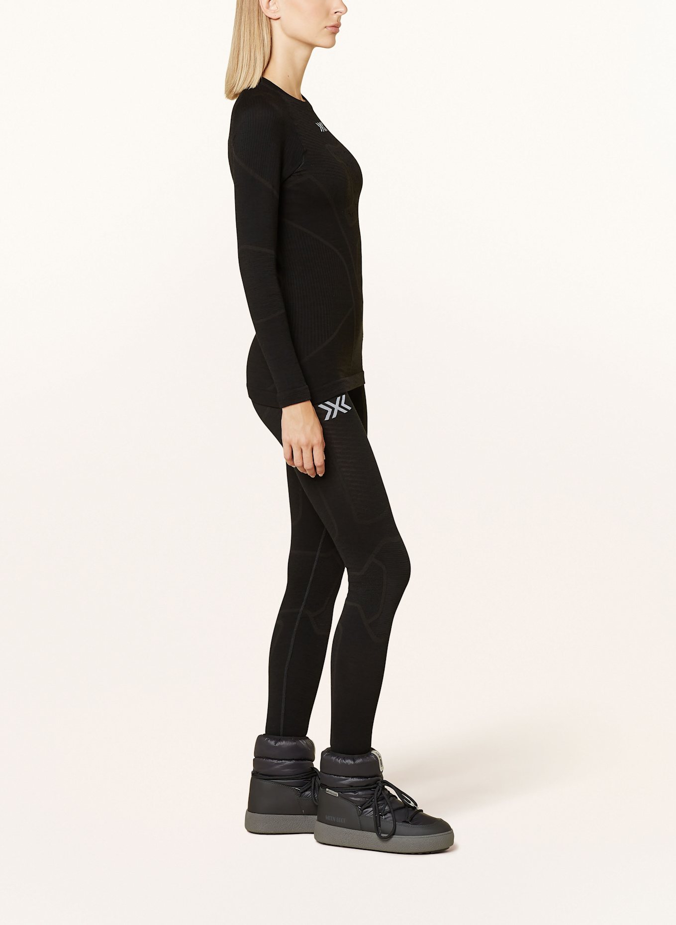 X-BIONIC Funktionswäsche-Hose SYMBIO MERINO aus Merinowolle, Farbe: SCHWARZ (Bild 4)