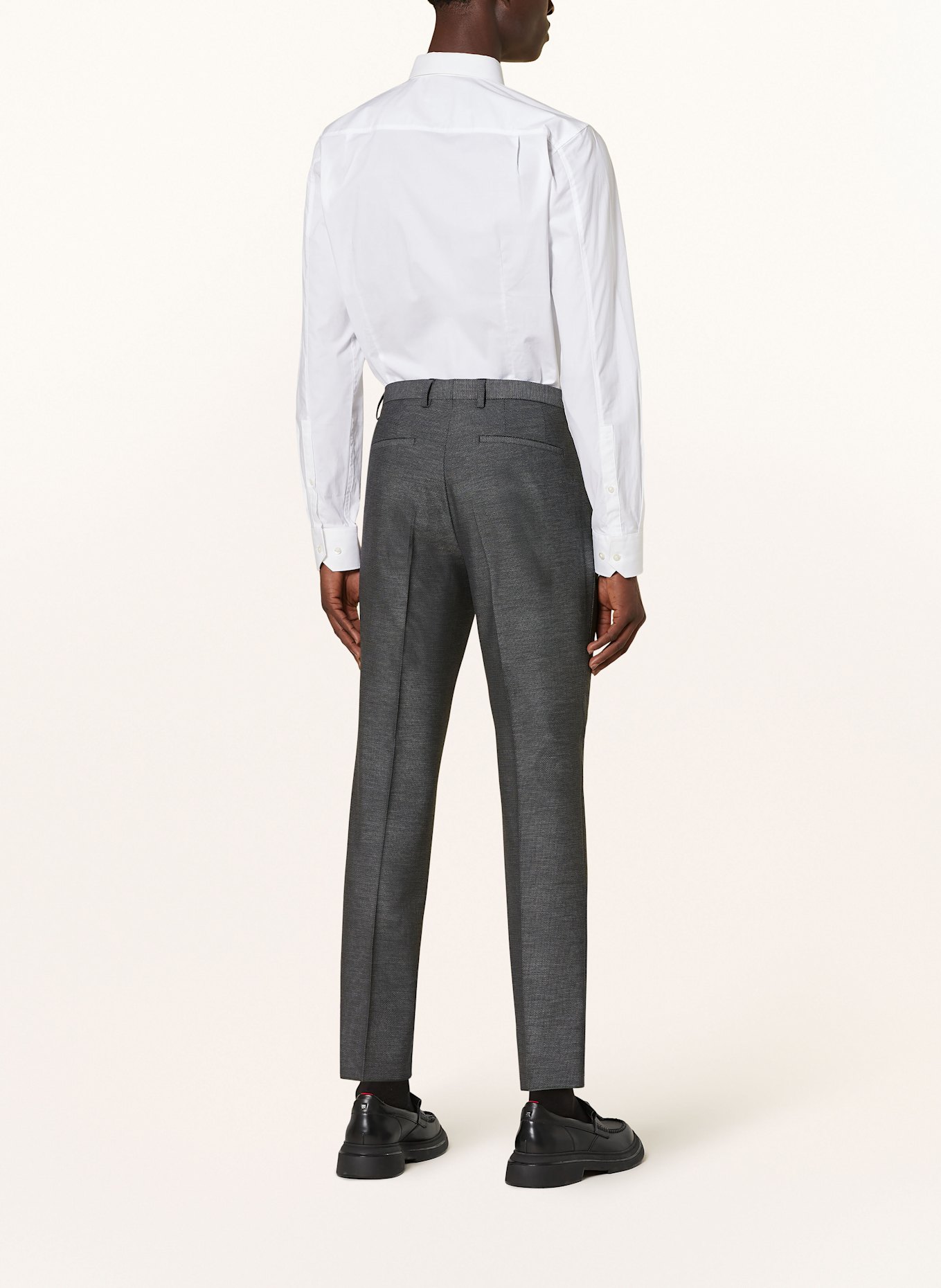 HUGO Suit trousers HESTEN extra slim fit: 034 MEDIUM GREY