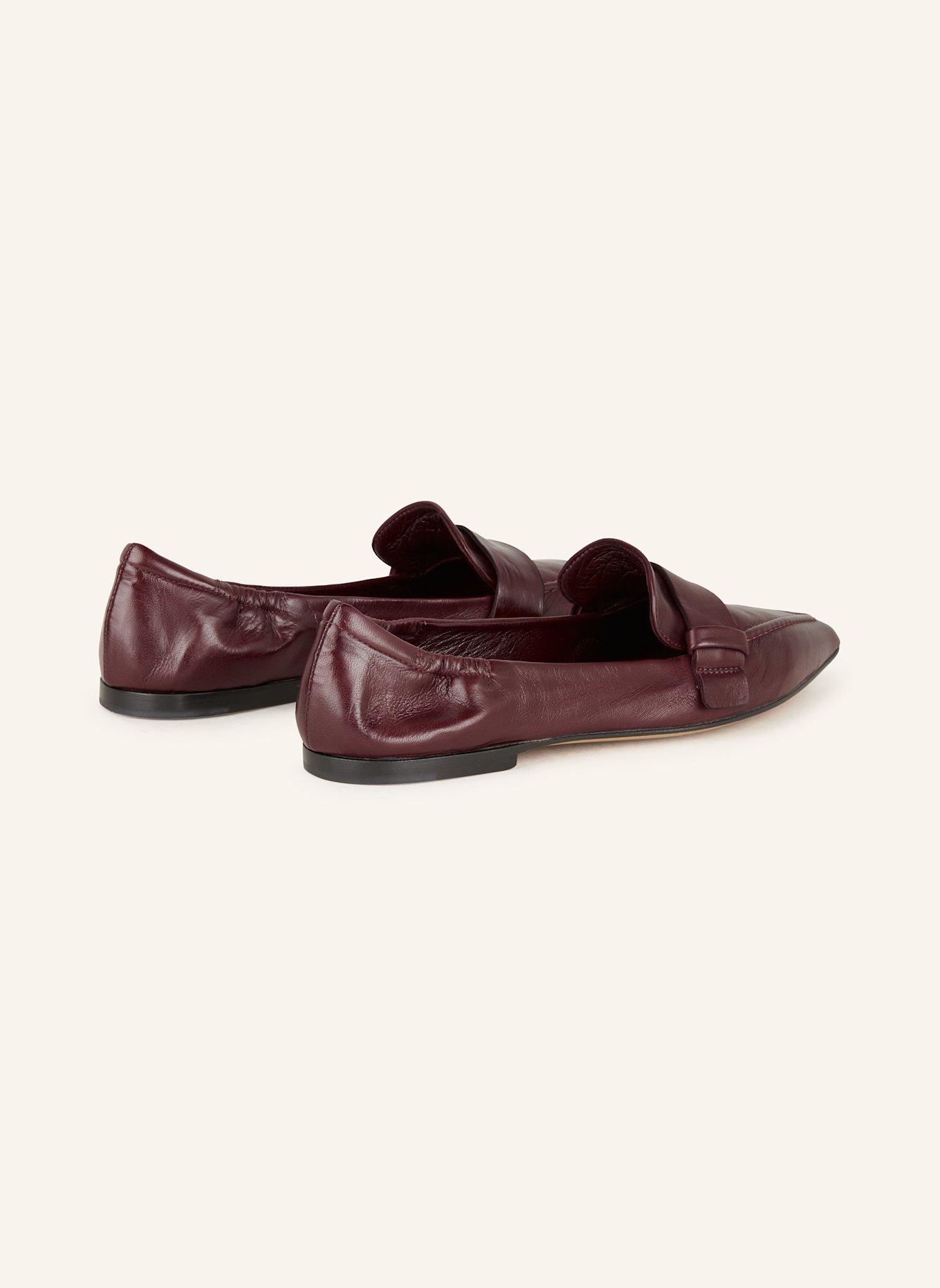 POMME D'OR Penny-Loafer INGRID: DUNKELROT