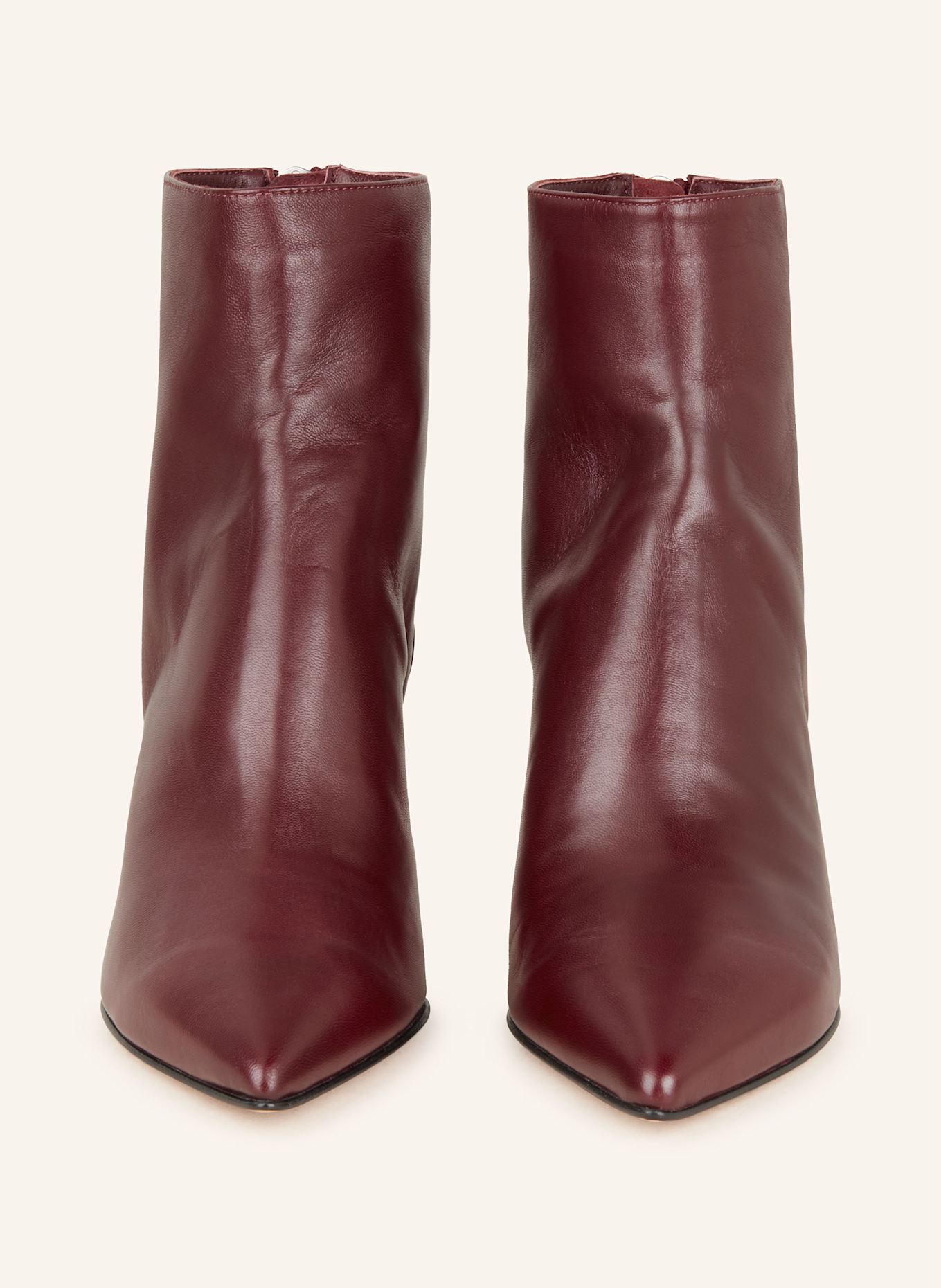 POMME D'OR HENRIETTE ankle boots: DARK RED