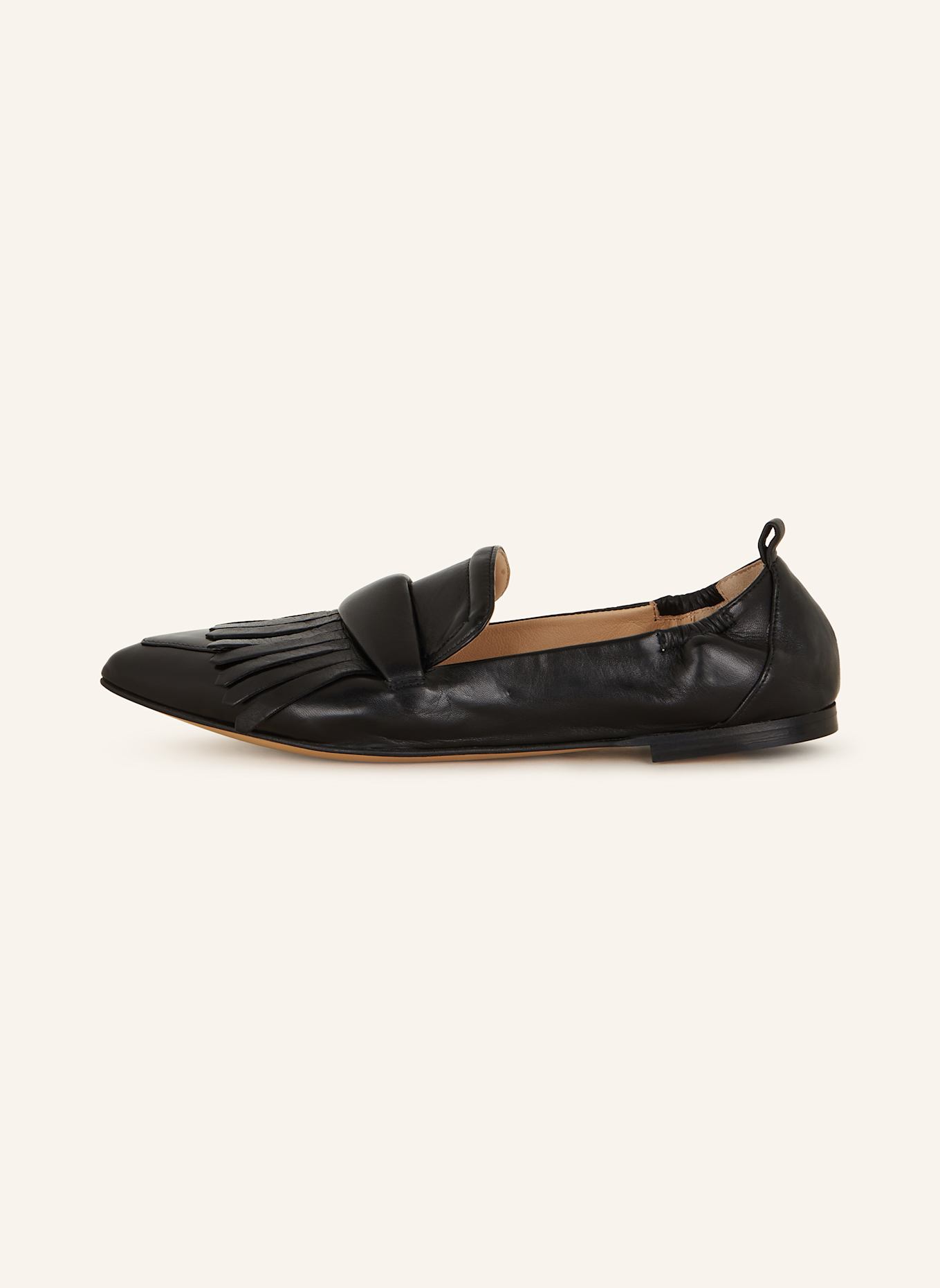 POMME D'OR Penny loafers GRACE: BLACK
