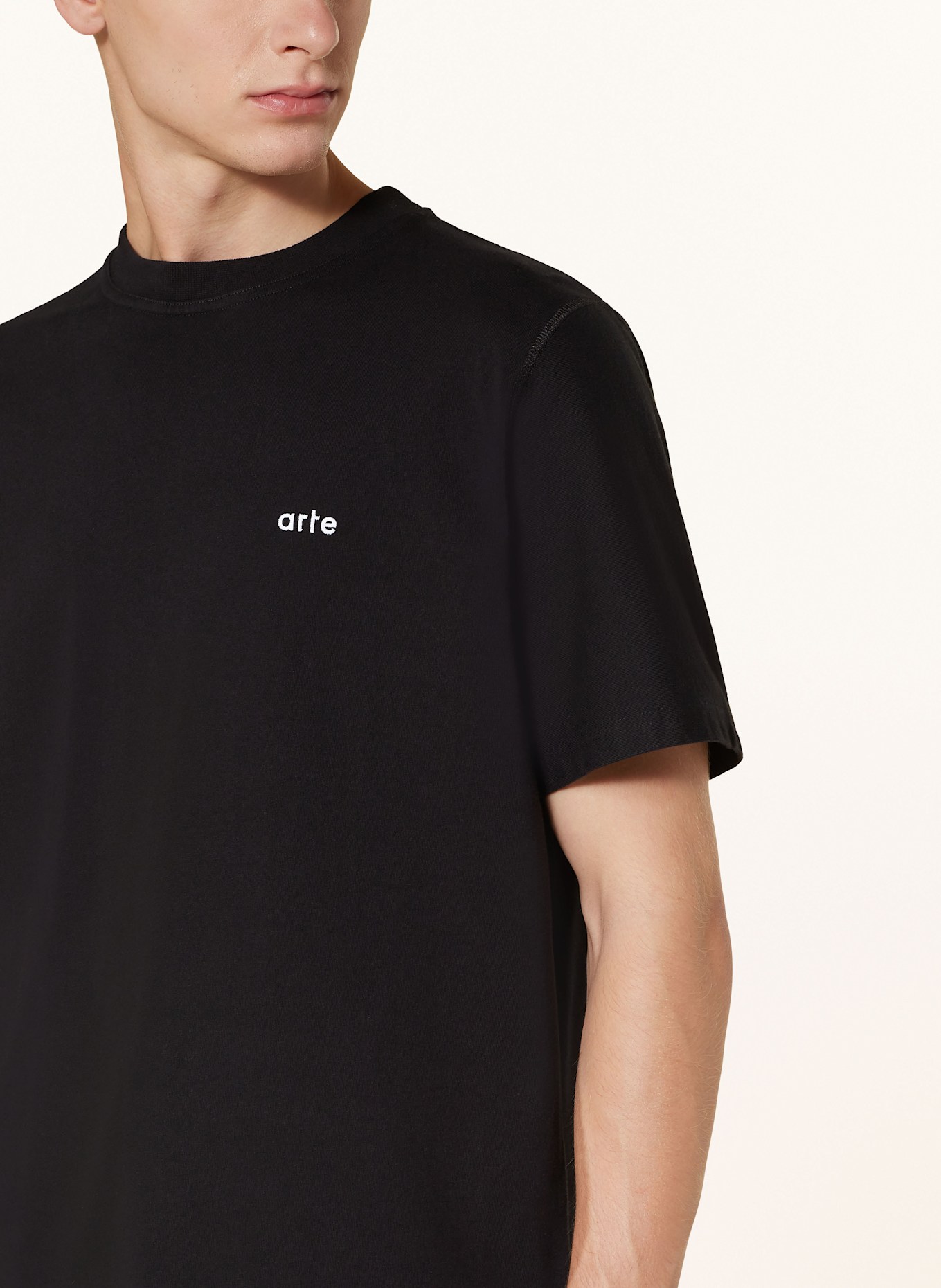 Arte Antwerp T-shirt, Color: BLACK/ WHITE (Image 4)