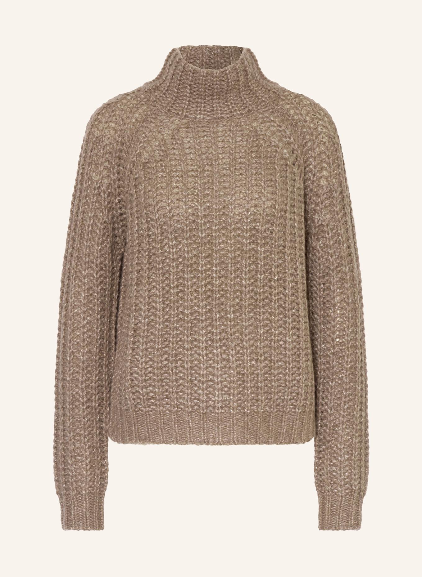 HEMISPHERE Cashmere sweater with glitter thread