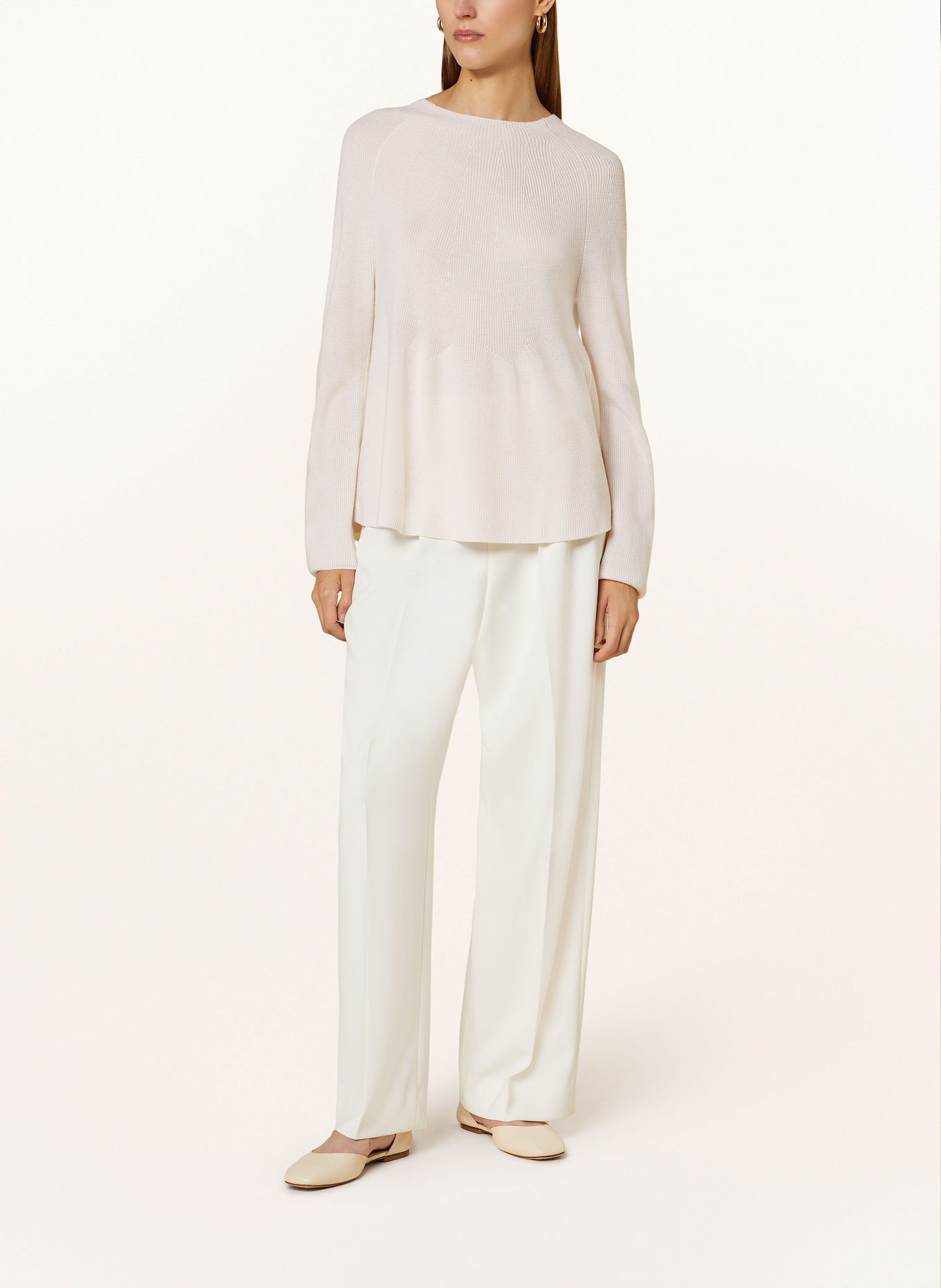 HEMISPHERE John sweater made of merino wool, Color: CREAM (Image 2)