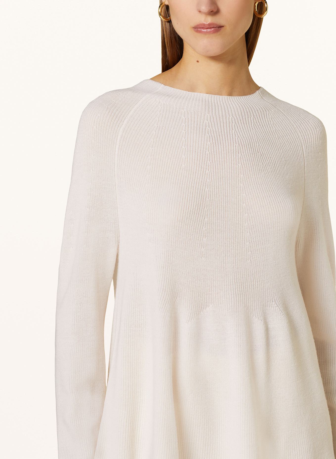 HEMISPHERE John sweater made of merino wool, Color: CREAM (Image 4)