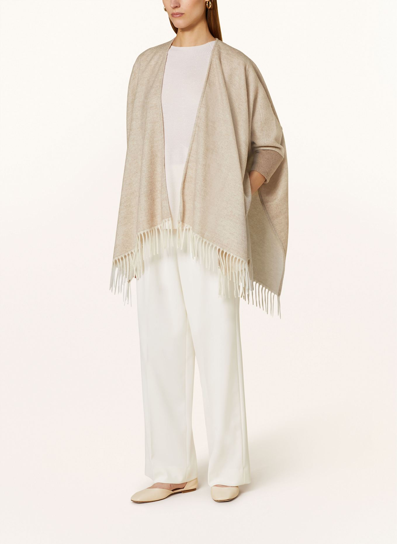 HEMISPHERE John sweater made of merino wool, Color: CREAM (Image 5)
