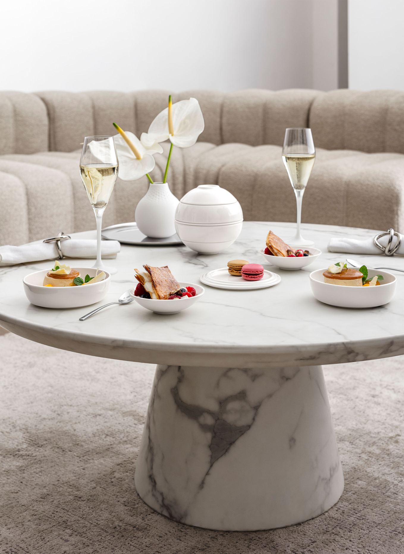 Villeroy & Boch Geschirr-Set LA PETITE BOULE, Farbe: CREME (Bild 7)