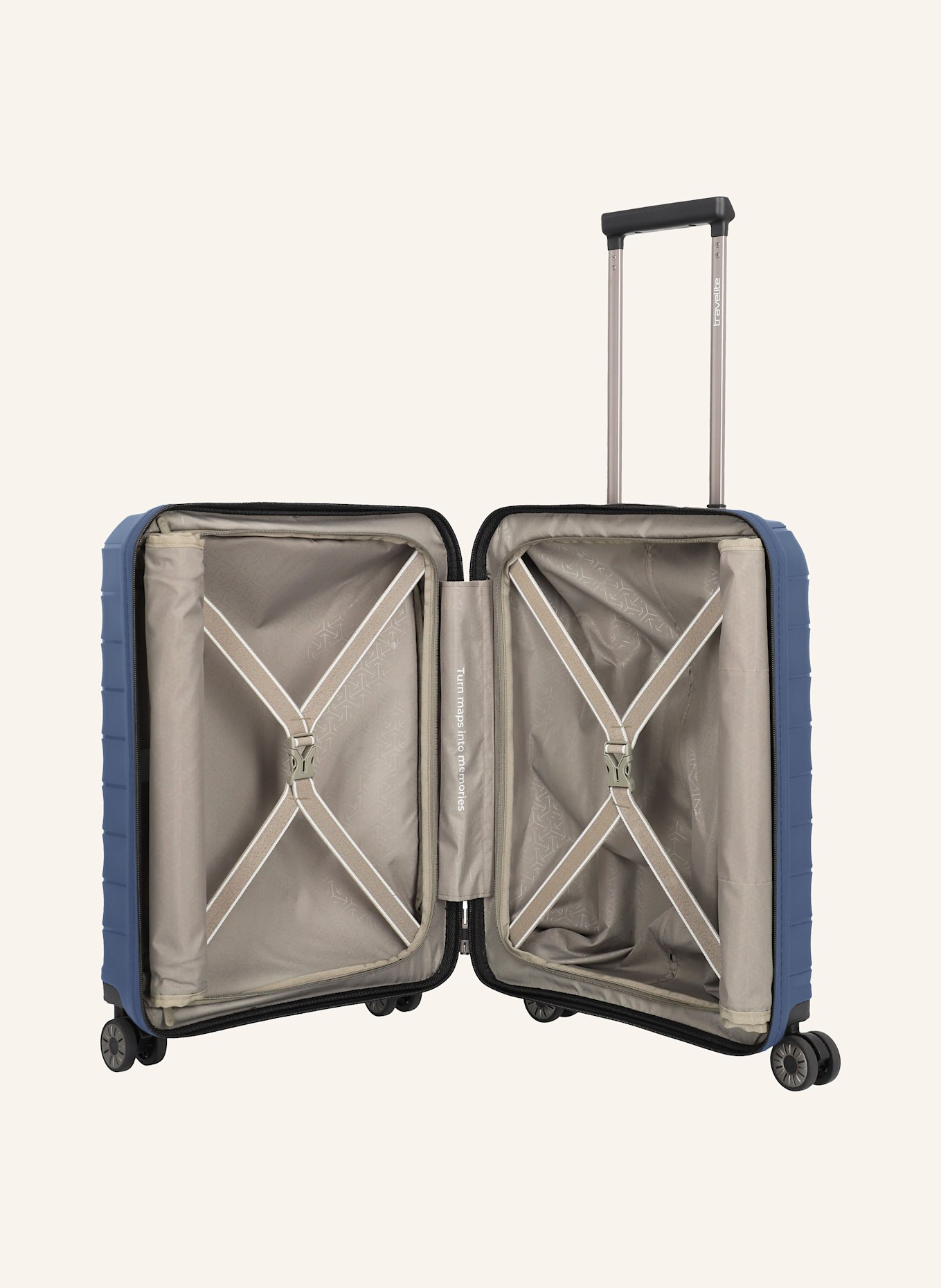 travelite Trolley MOOBY S+: BLAU