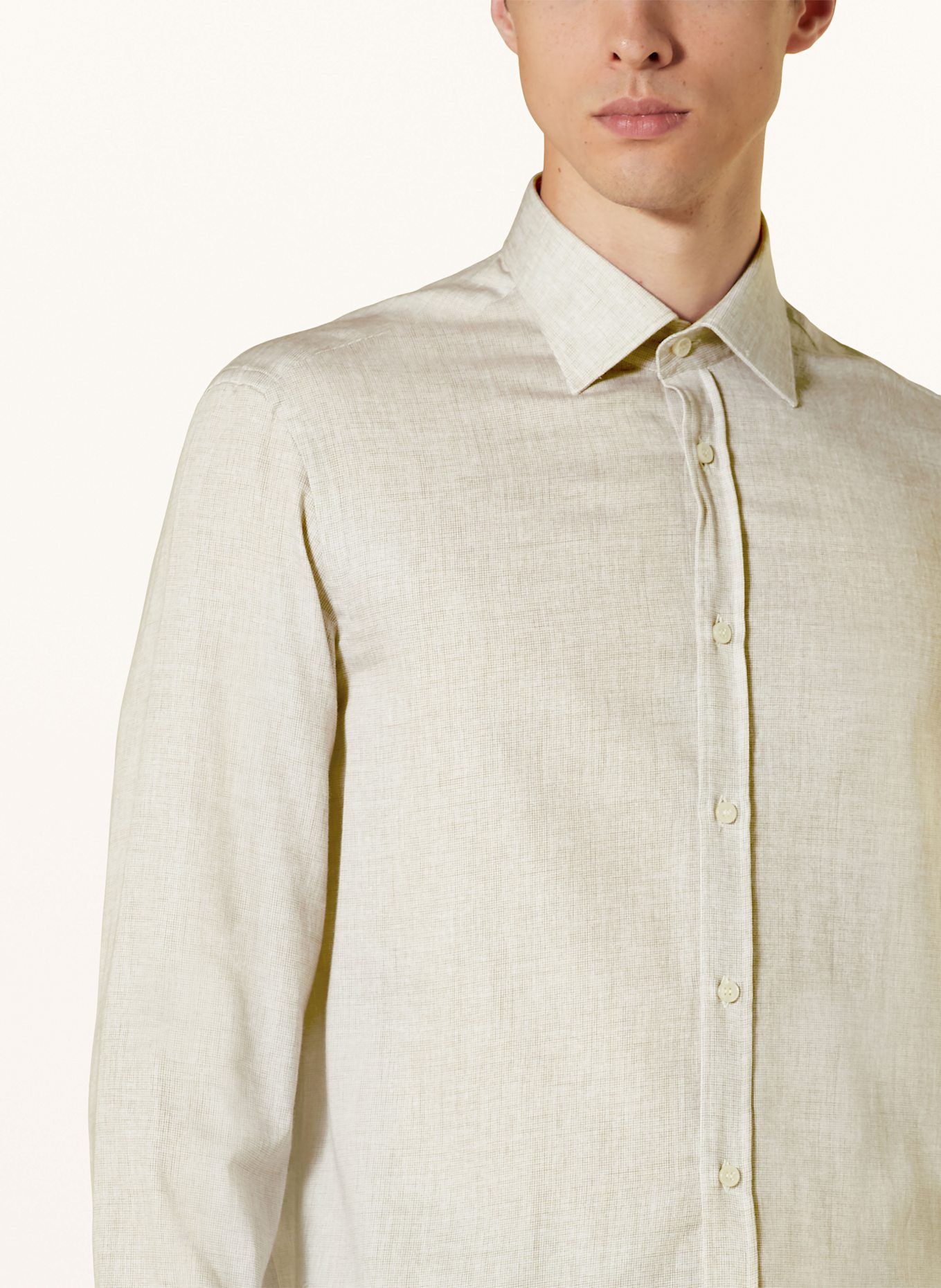 PAUL & SHARK Hemd Regular Fit, Farbe: BEIGE (Bild 4)