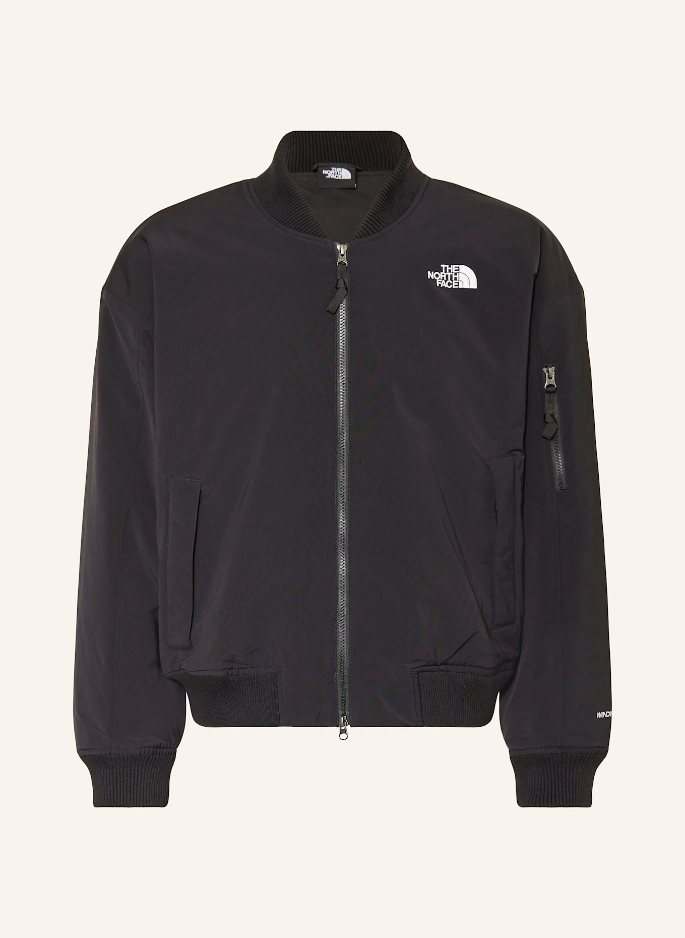 THE NORTH FACE Bomber jacket, Color: BLACK (Image 1)