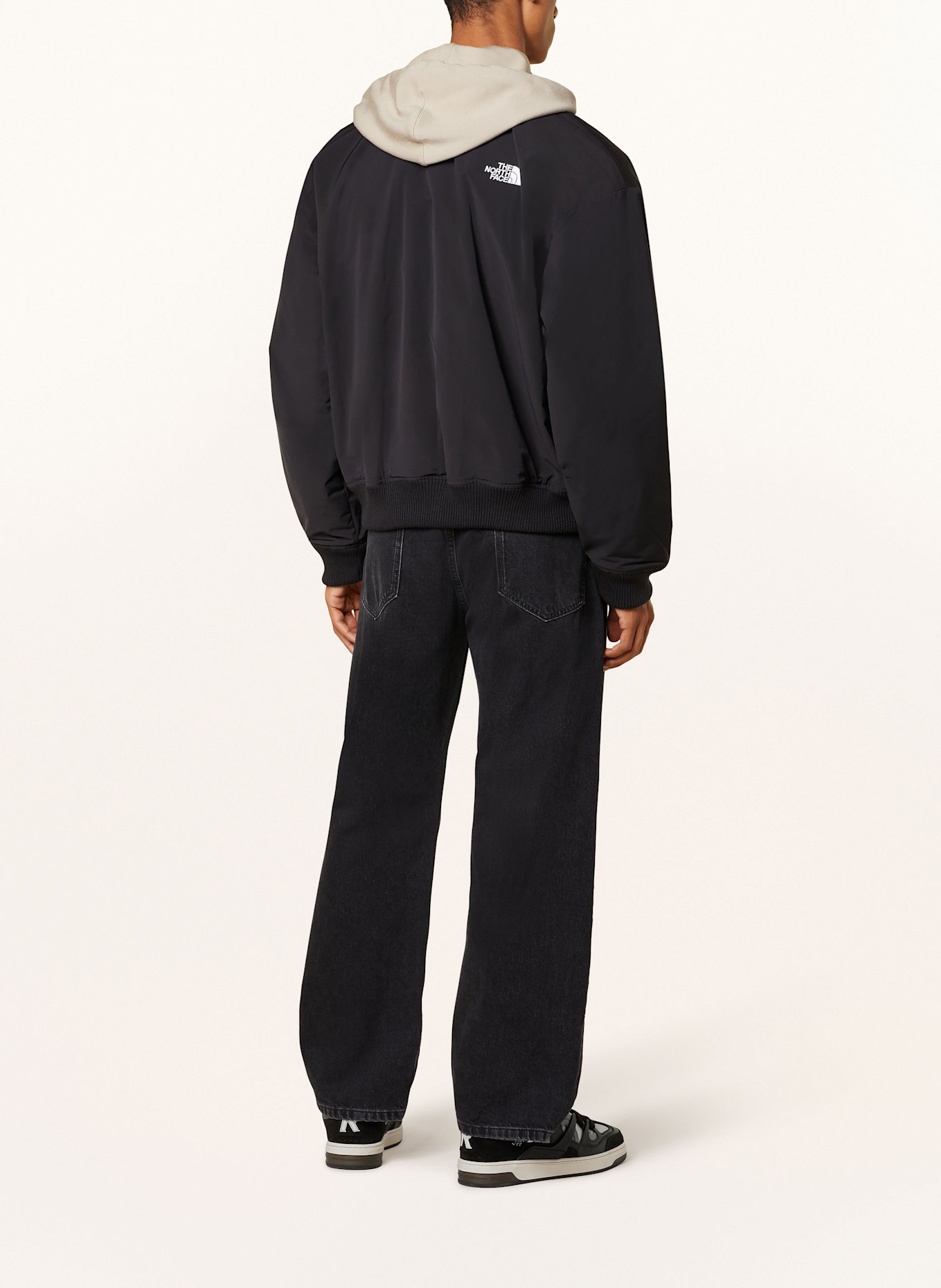 THE NORTH FACE Bomber jacket, Color: BLACK (Image 3)