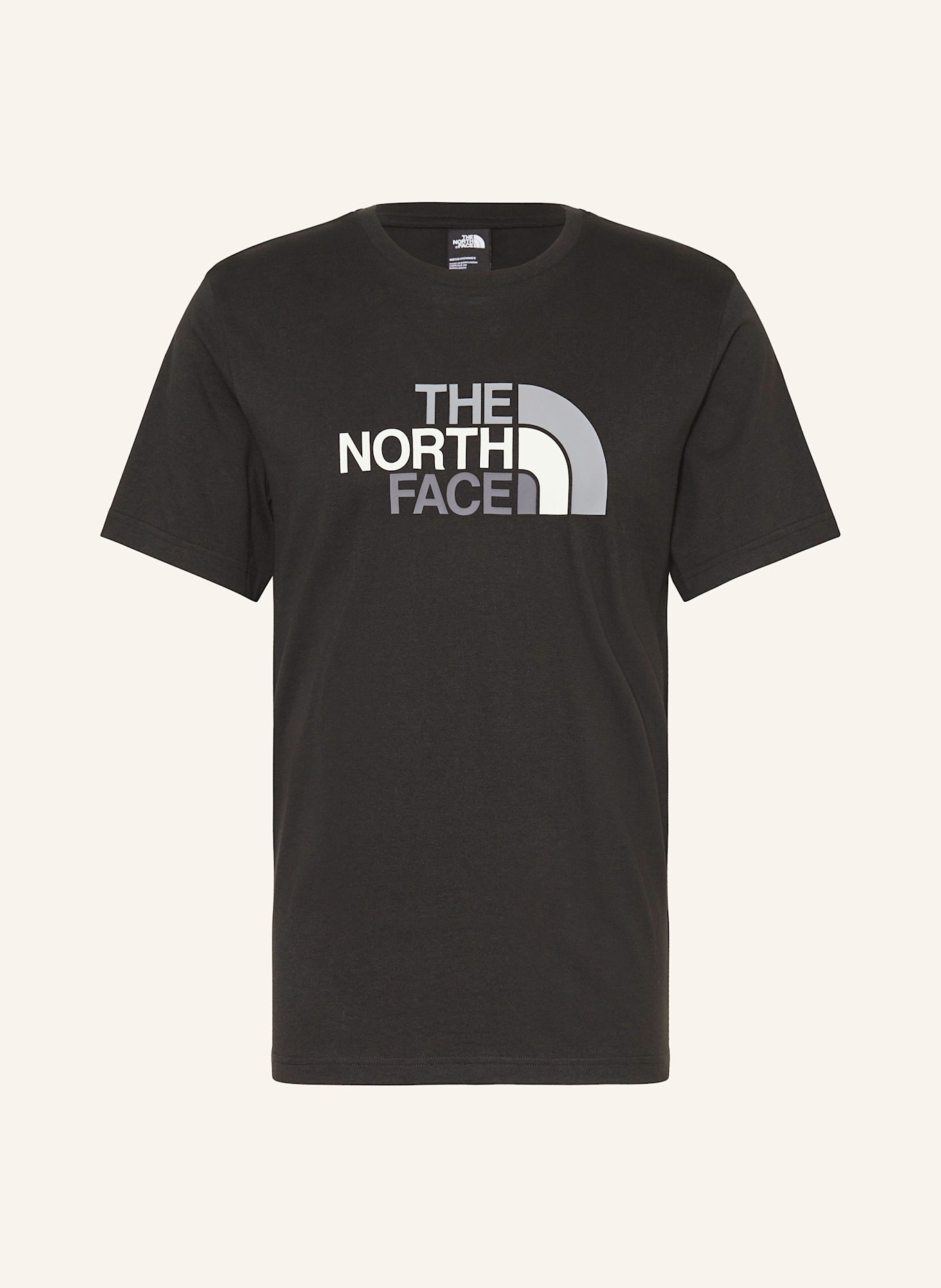 THE NORTH FACE T-shirt EASY, Color: BLACK/ GRAY/ CREAM (Image 1)