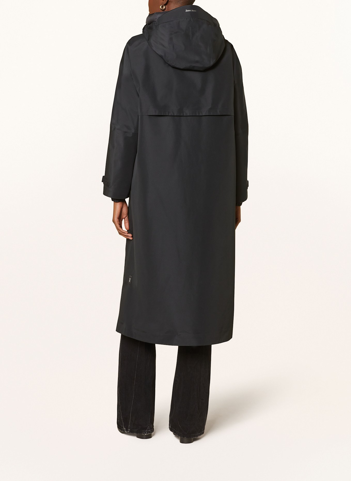 HERNO LAMINAR Parka 2 w 1: CZARNY