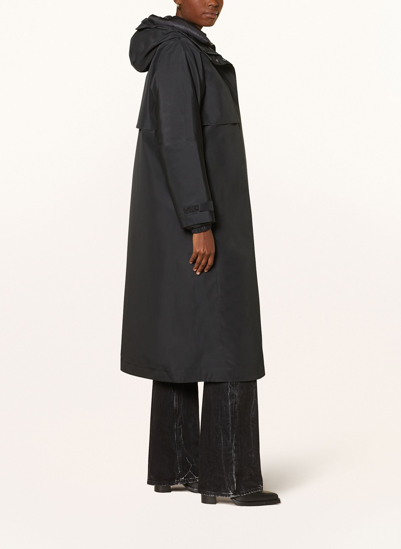 HERNO LAMINAR Parka 2 w 1: CZARNY