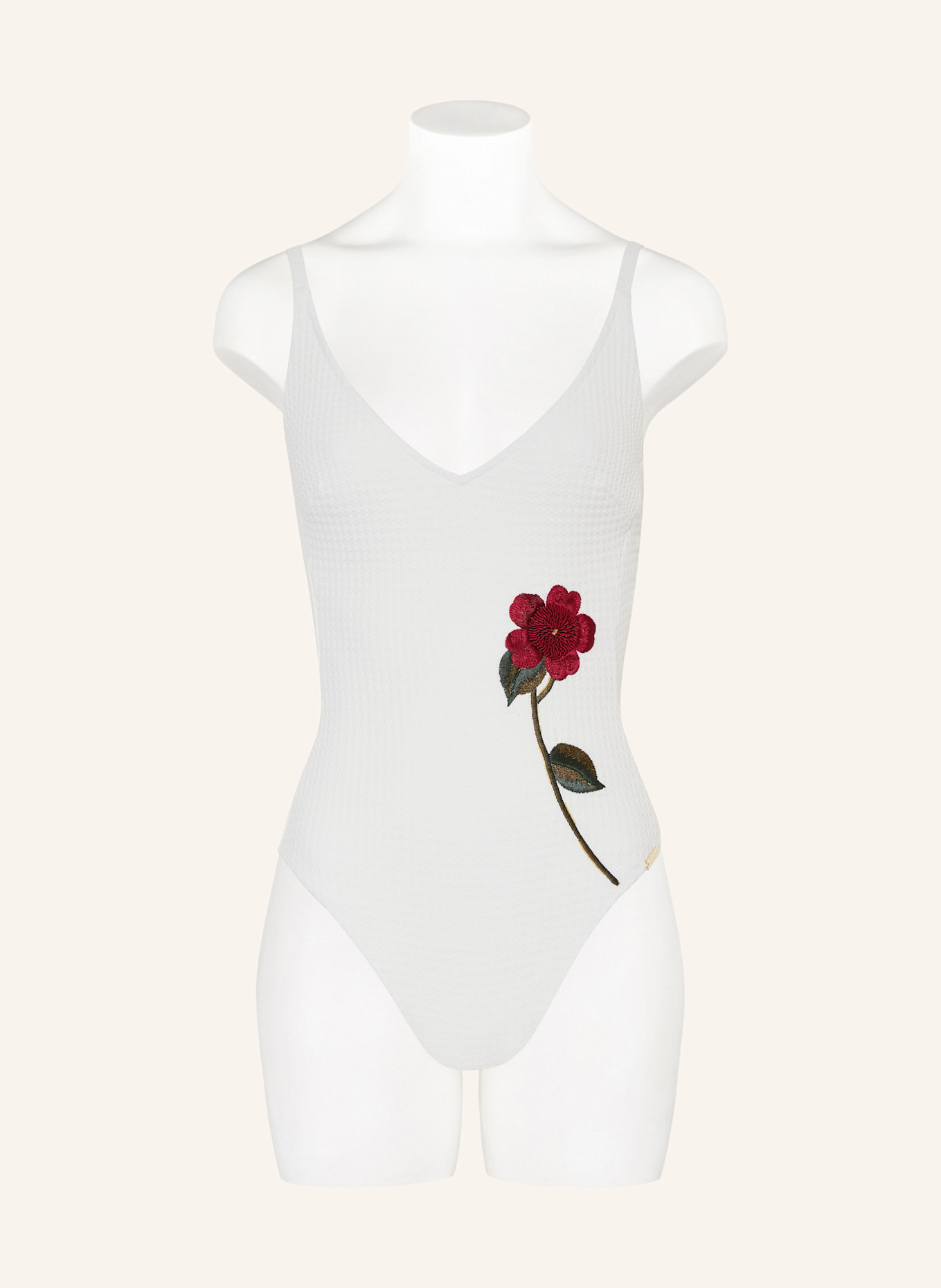 MARYAN MEHLHORN Badeanzug THE BLOOM: WEISS