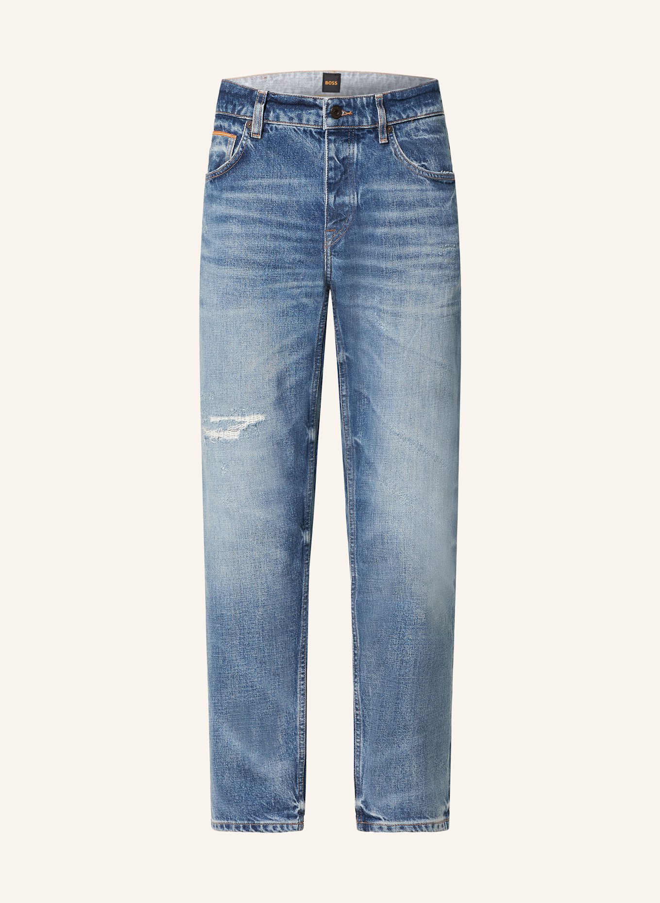 BOSS TROY straight fit jeans, Color: 436 BRIGHT BLUE (Image 1)