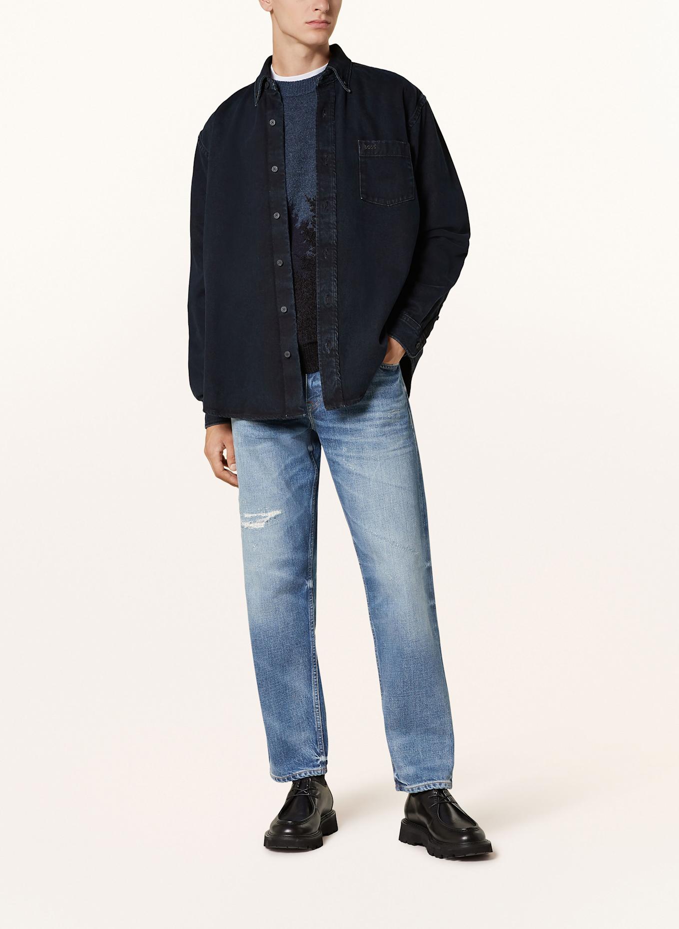 BOSS TROY straight fit jeans, Color: 436 BRIGHT BLUE (Image 2)