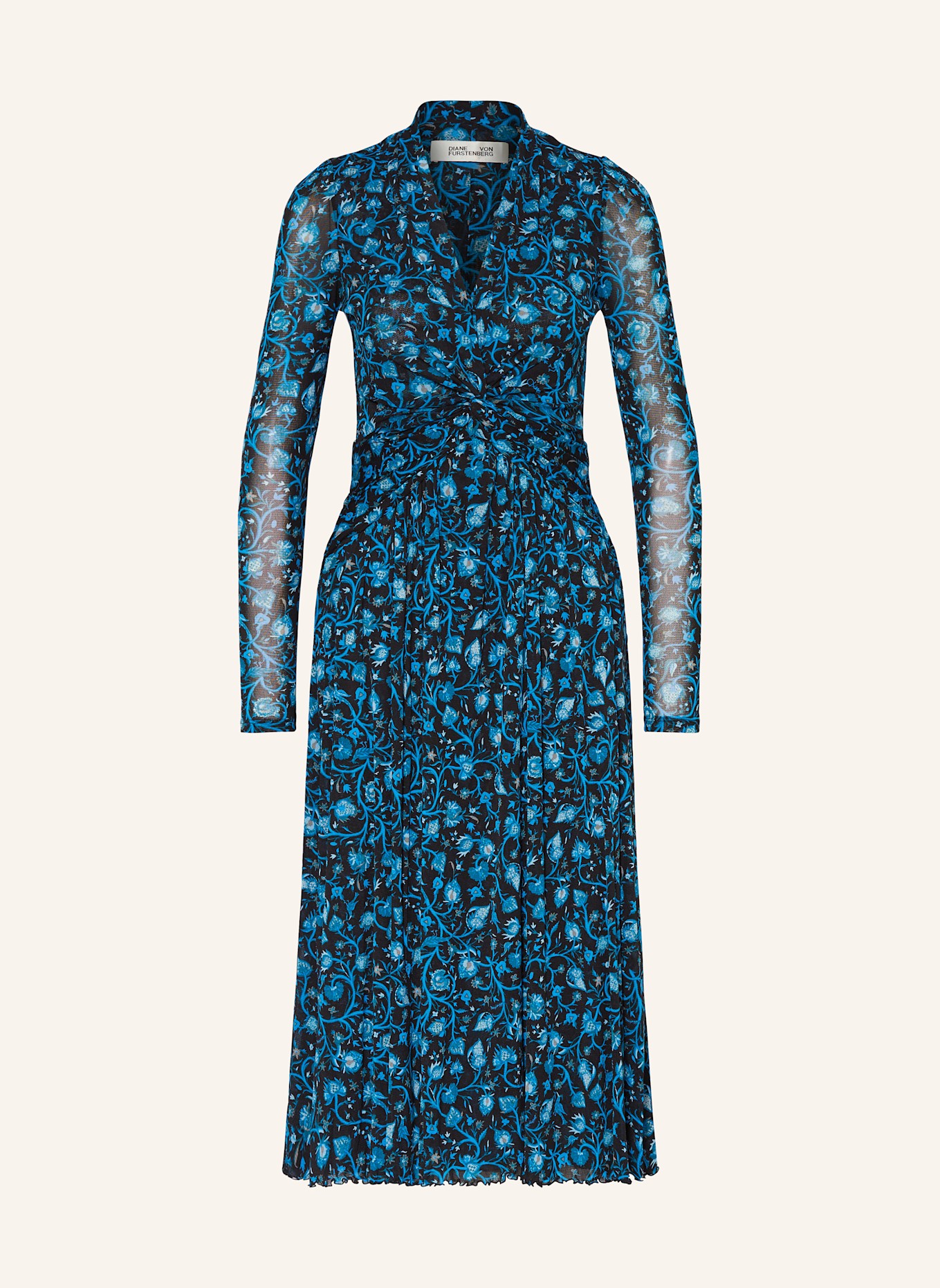 DIANE VON FURSTENBERG Mesh dress BURTON