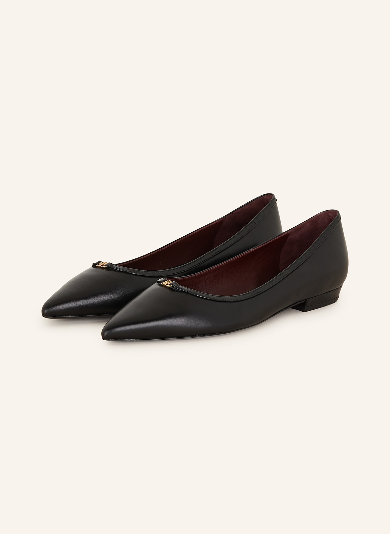 TORY BURCH Ballerinas, Farbe: SCHWARZ (Bild 1)