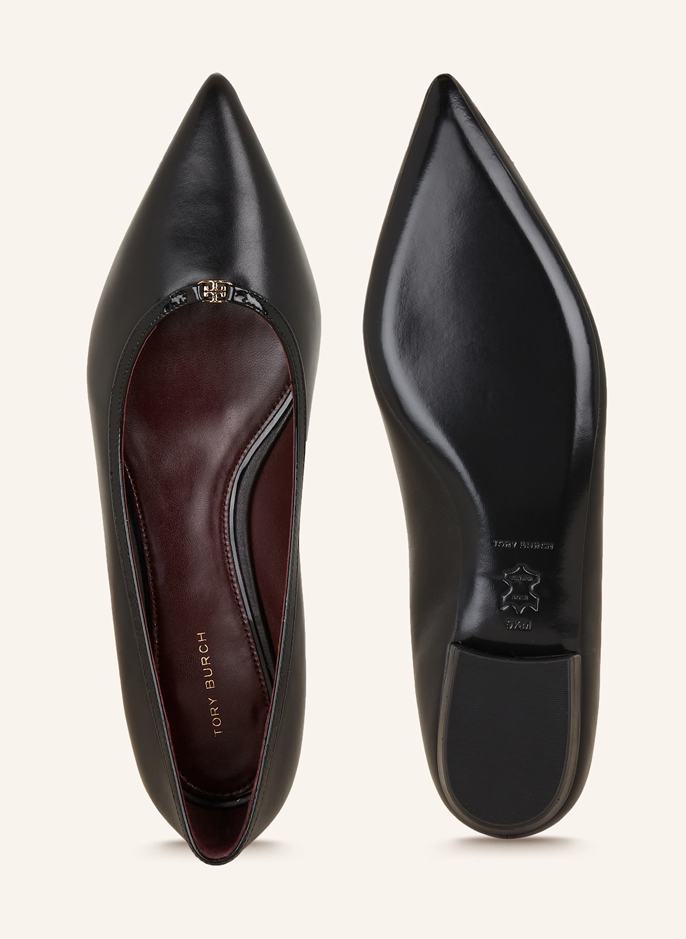 TORY BURCH Ballerinas, Farbe: SCHWARZ (Bild 5)