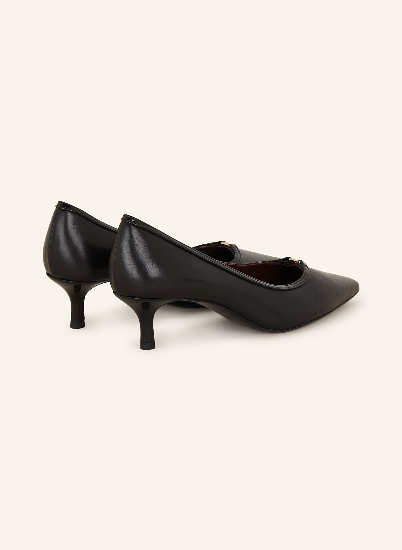 TORY BURCH Pumps, Color: BLACK (Image 2)