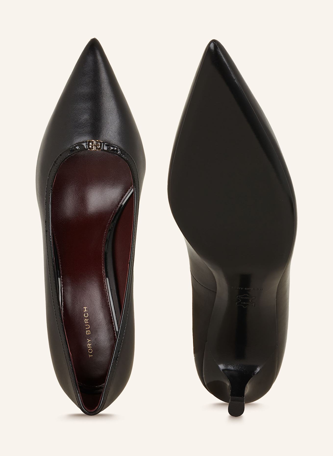 TORY BURCH Pumps, Color: BLACK (Image 5)