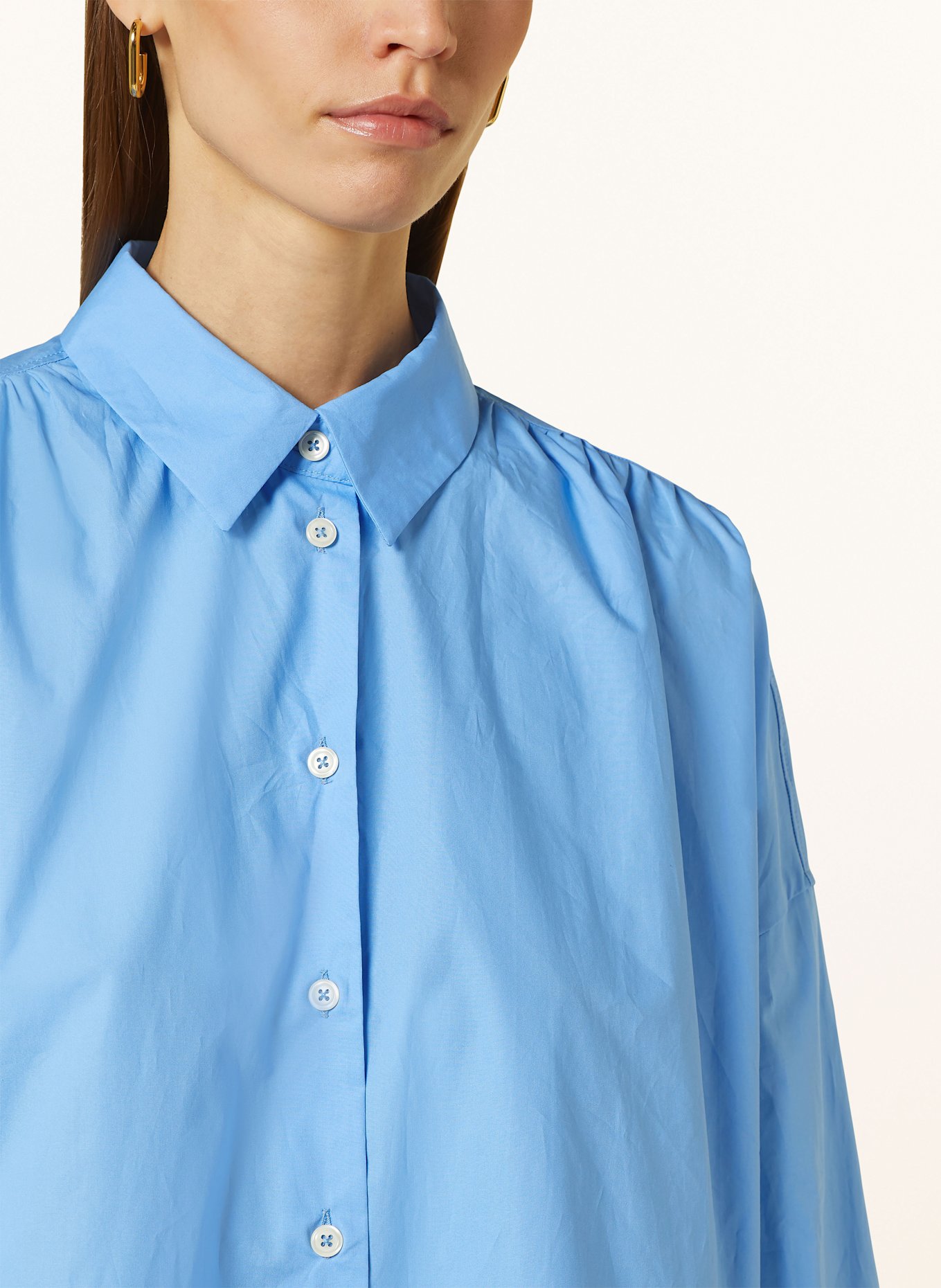 lilienfels Shirt blouse, Color: BLUE (Image 5)