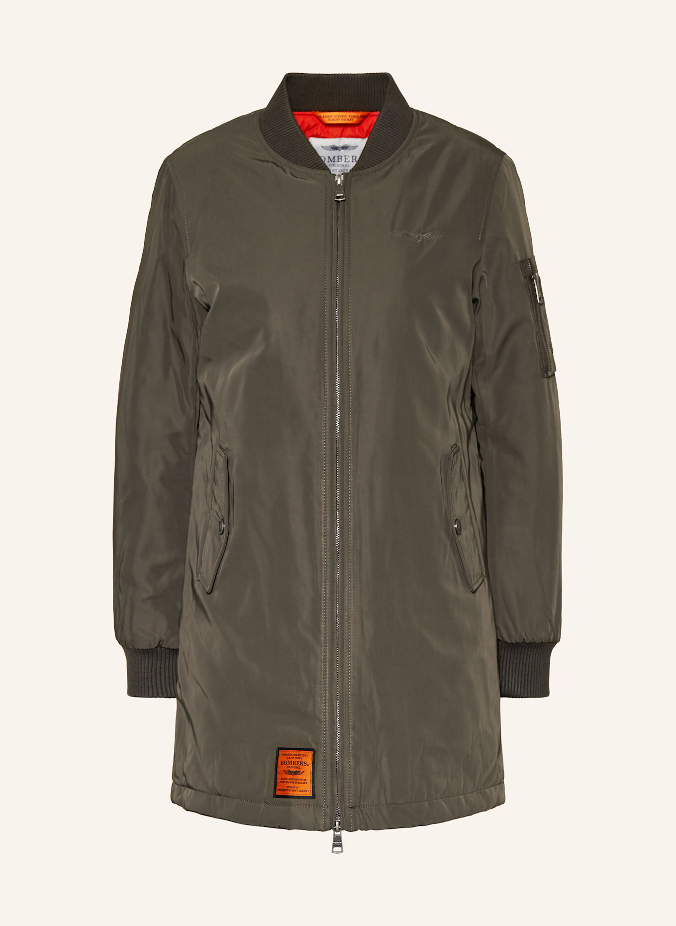 BOMBERS ORIGINAL Blouson, Farbe: KHAKI (Bild 1)