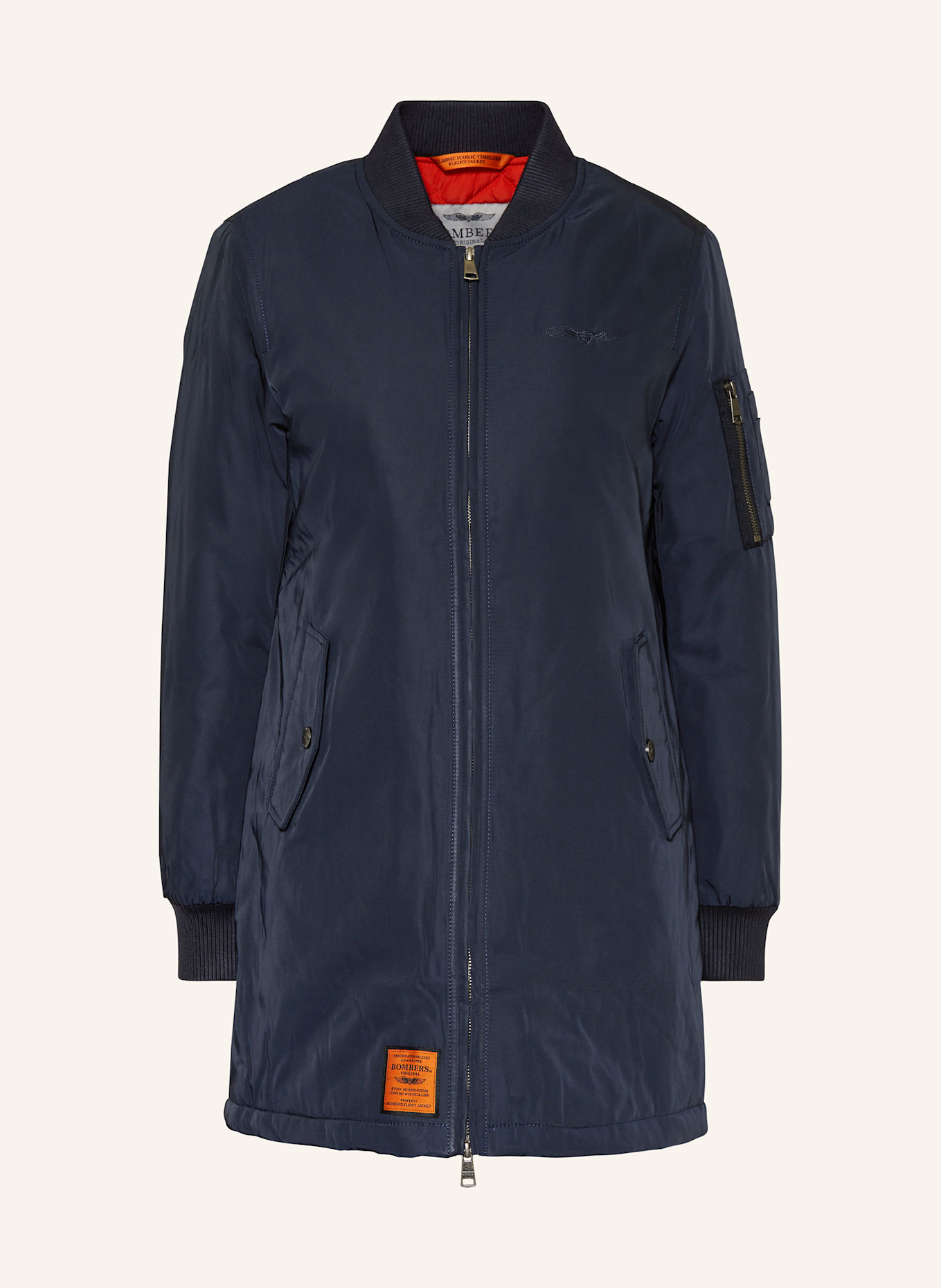 BOMBERS ORIGINAL Blouson, Farbe: DUNKELBLAU (Bild 1)