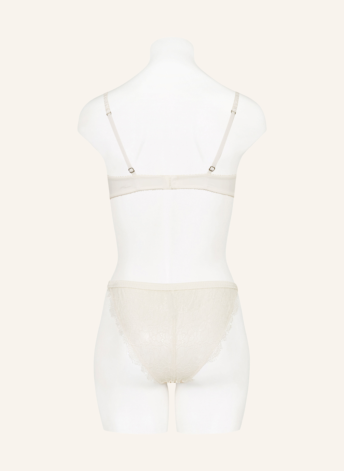 LOVE Stories Slip WILD ROSE mit Schmucksteinen: ECRU