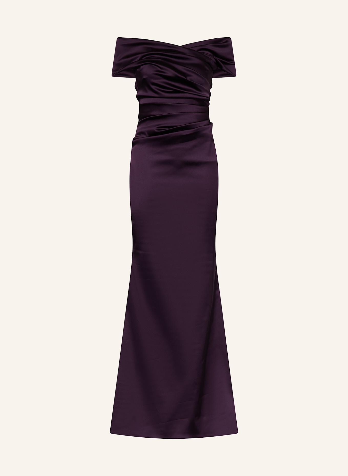 TALBOT RUNHOF Evening dress: DARK PURPLE
