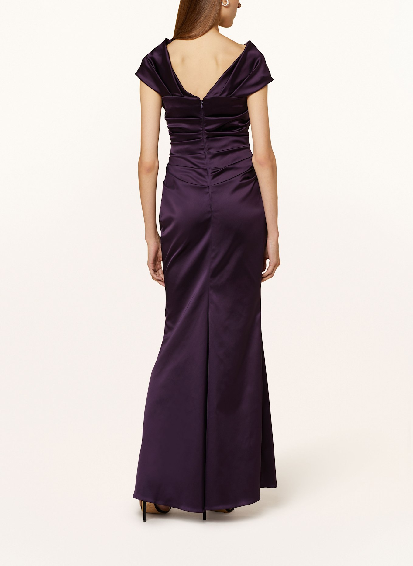 TALBOT RUNHOF Evening dress: DARK PURPLE