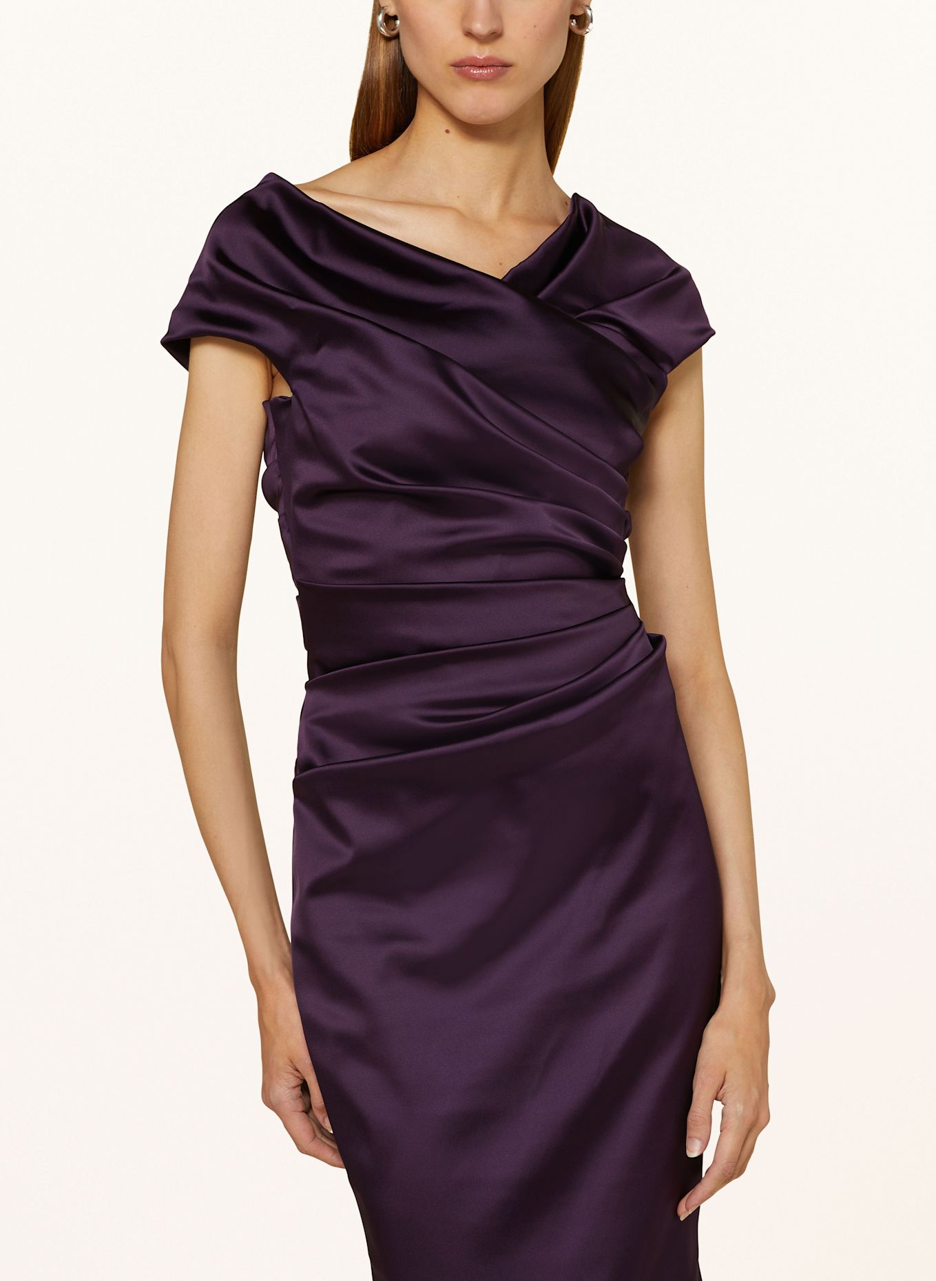 TALBOT RUNHOF Evening dress: DARK PURPLE