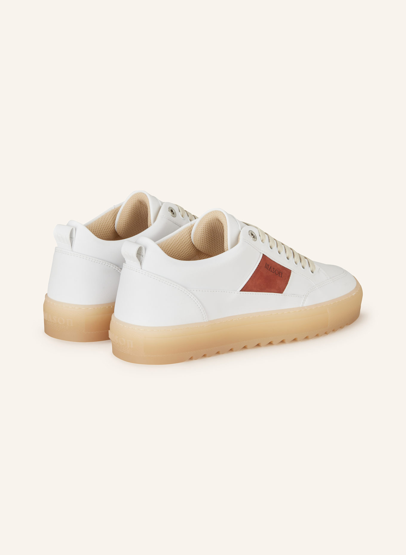 MASON GARMENTS Sneaker TIA: WEISS / ALTROSA