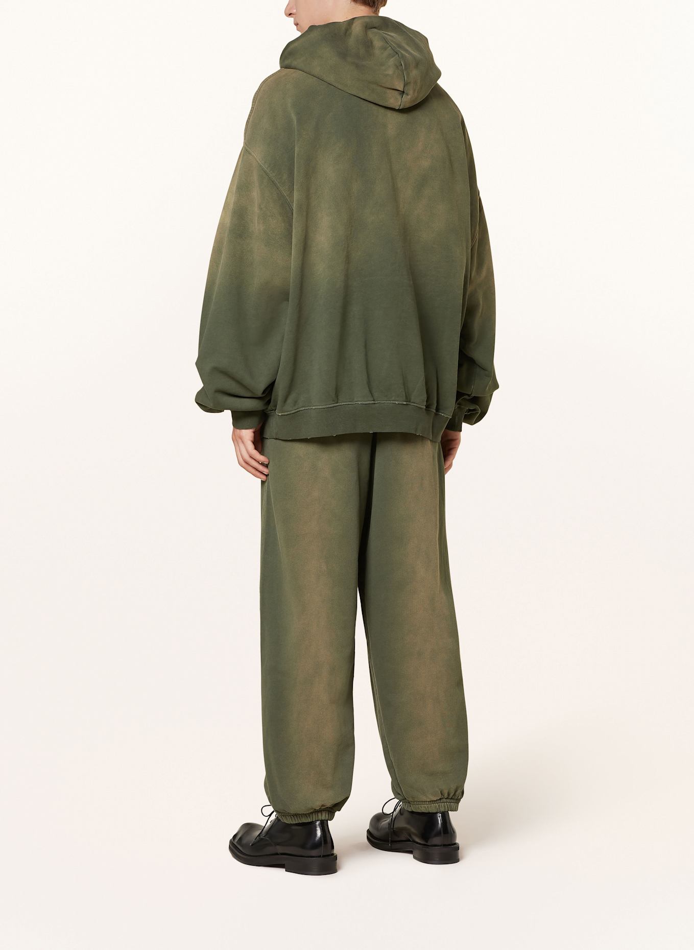 032c SPLICED sweatpants: OLIVE