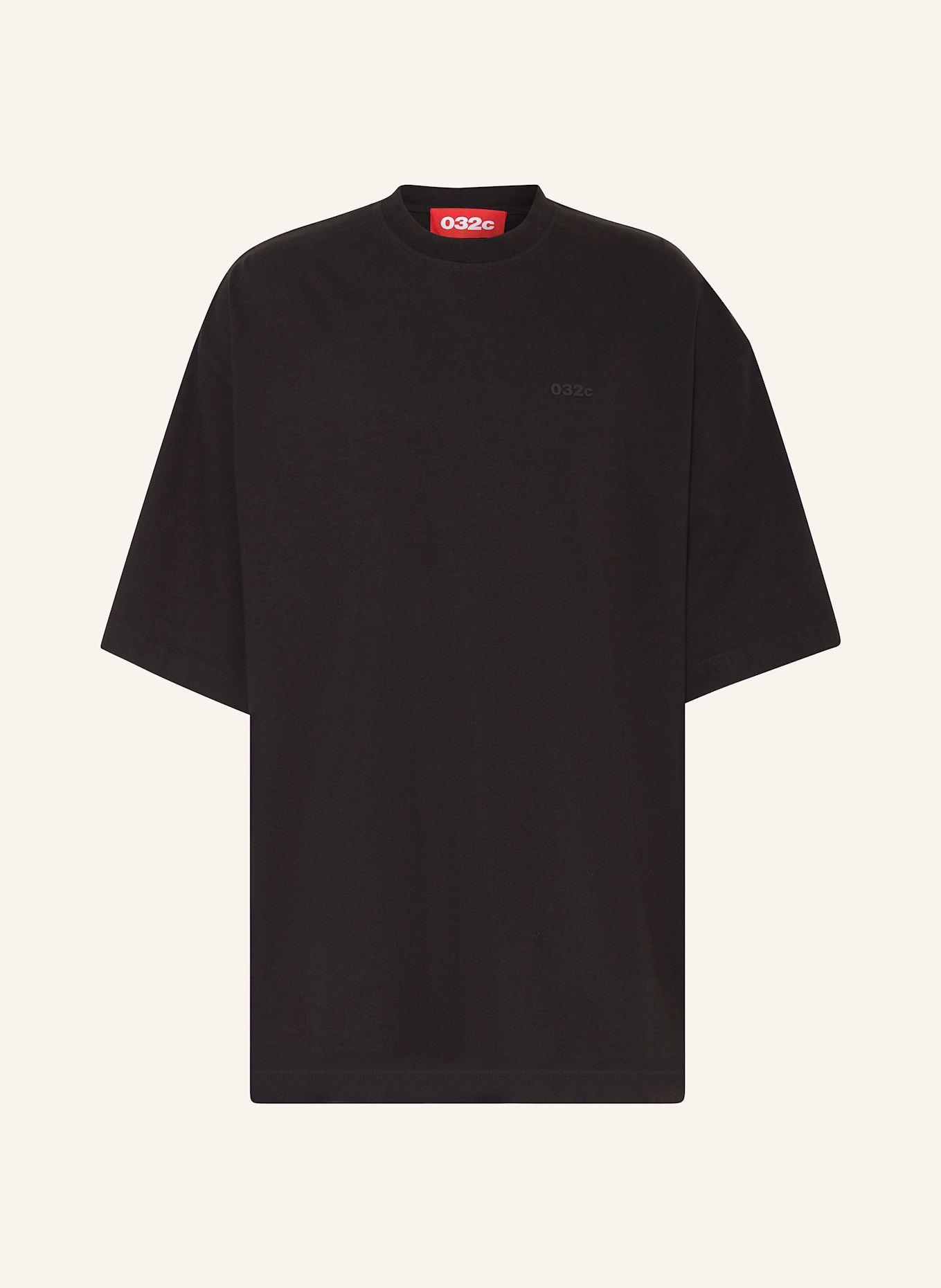 032c Oversized-Shirt, Farbe: SCHWARZ (Bild 1)