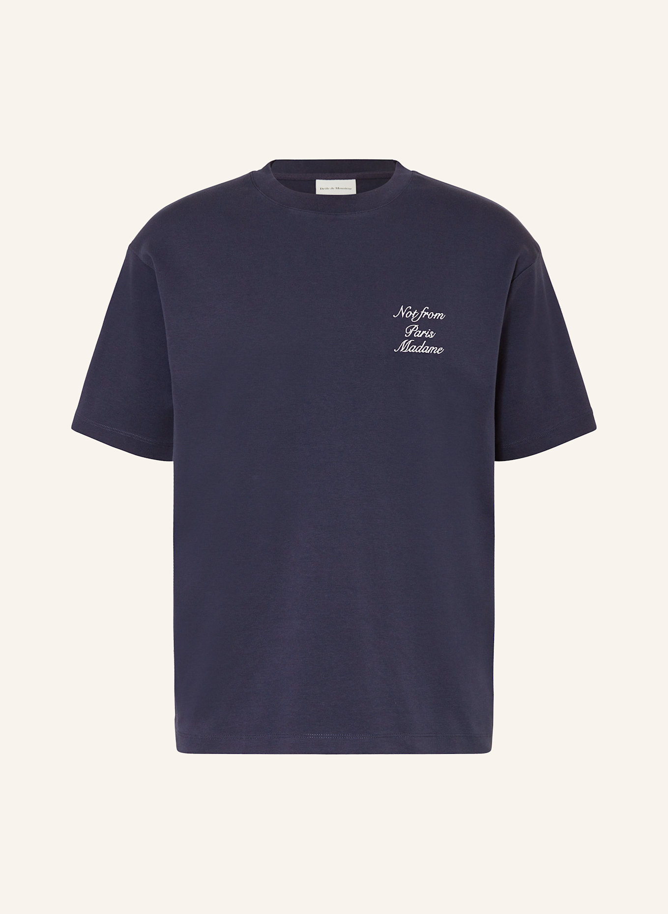 DRÔLE DE MONSIEUR T-shirt, Color: DARK BLUE (Image 1)