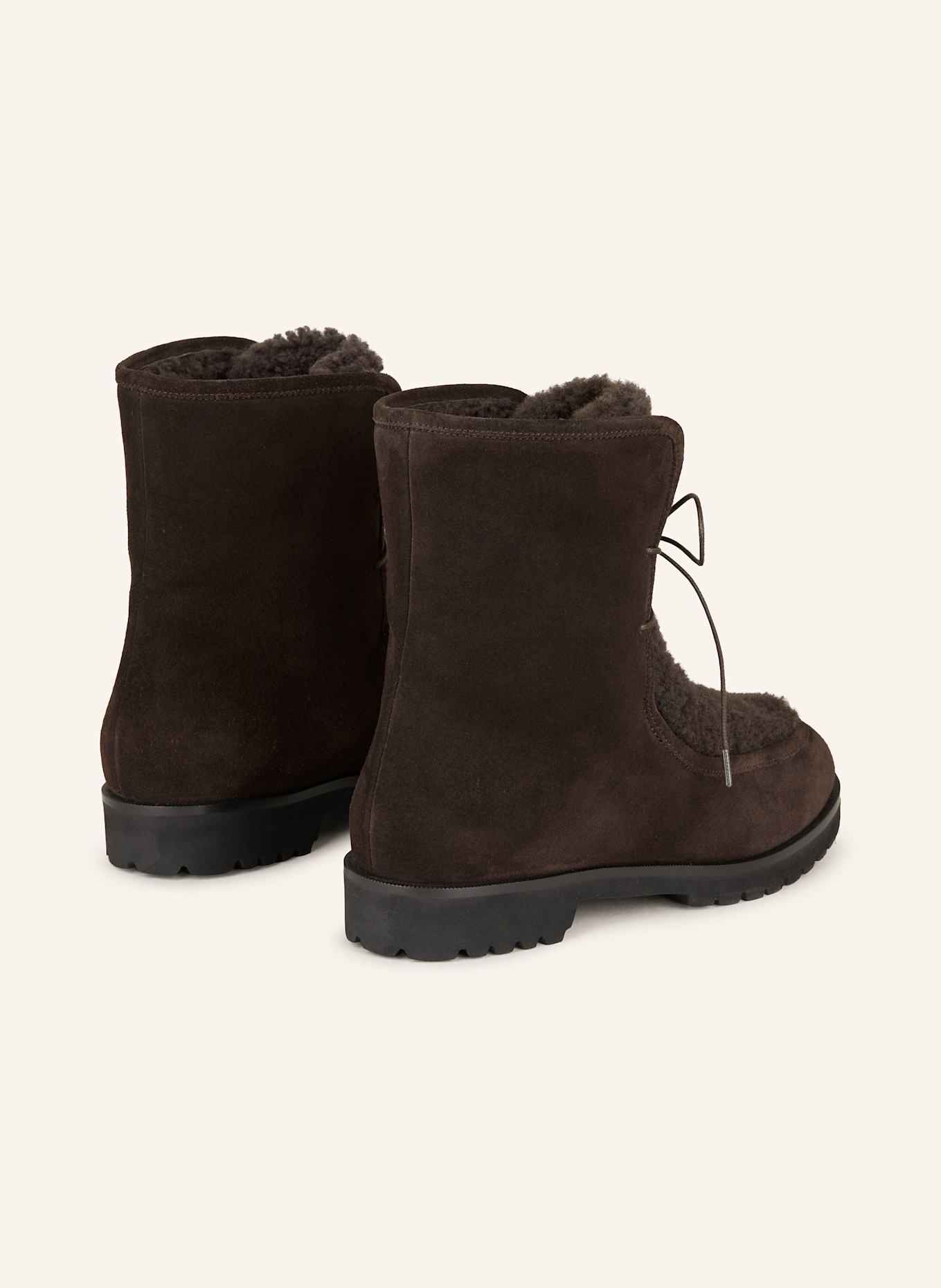 UNÜTZER Schnürboots: DUNKELBRAUN