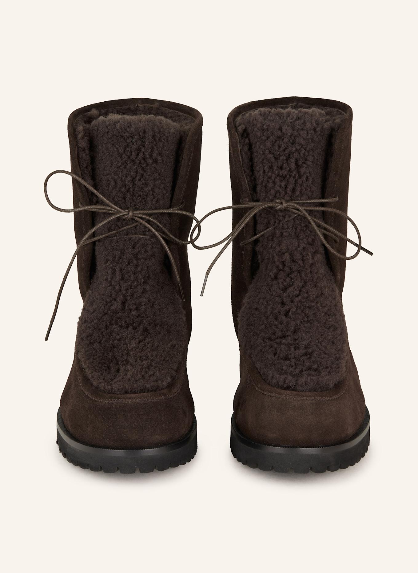 UNÜTZER Schnürboots: DUNKELBRAUN