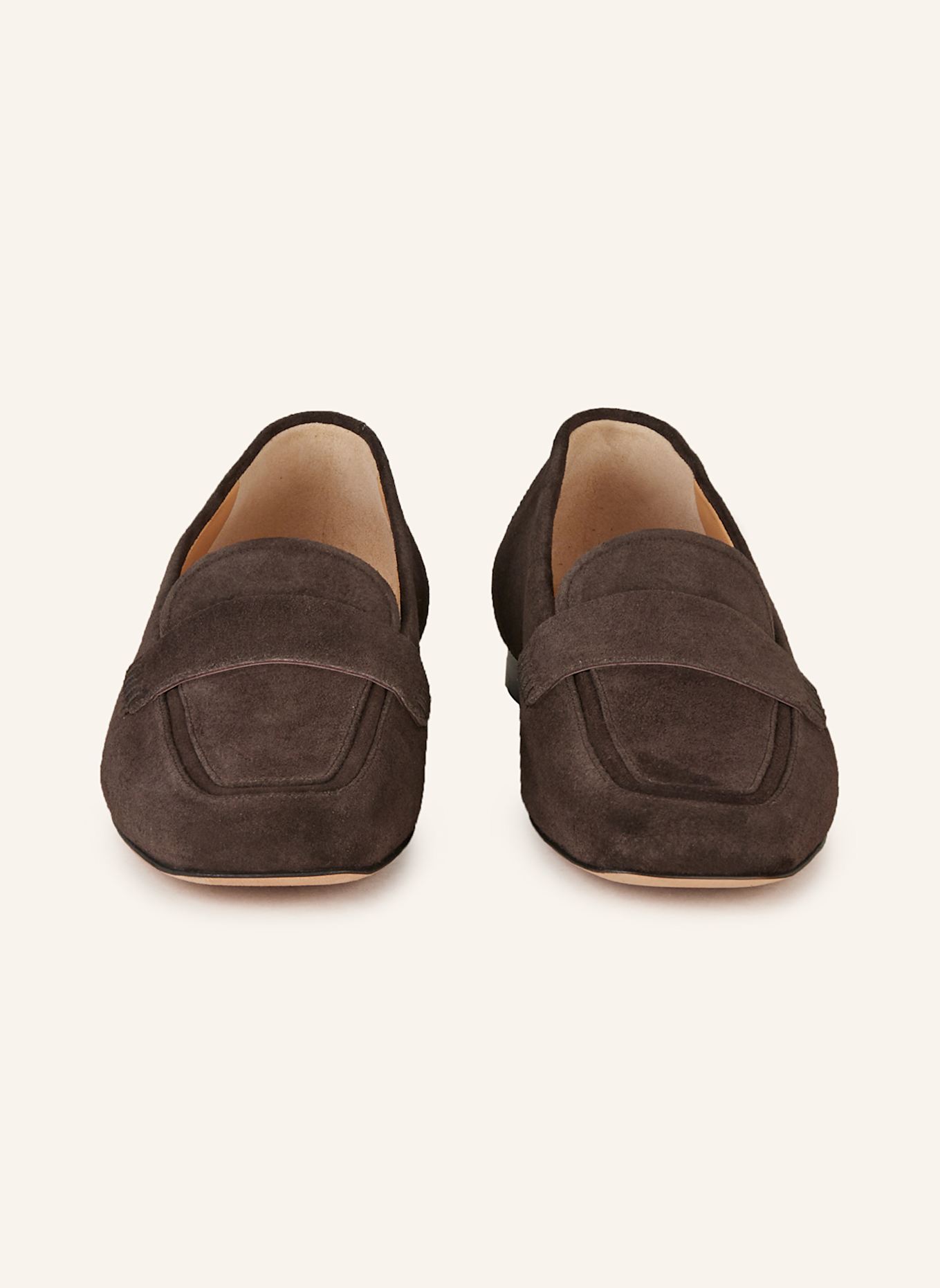 UNÜTZER Mokasíny: TMAVĚ HNĚDÁ